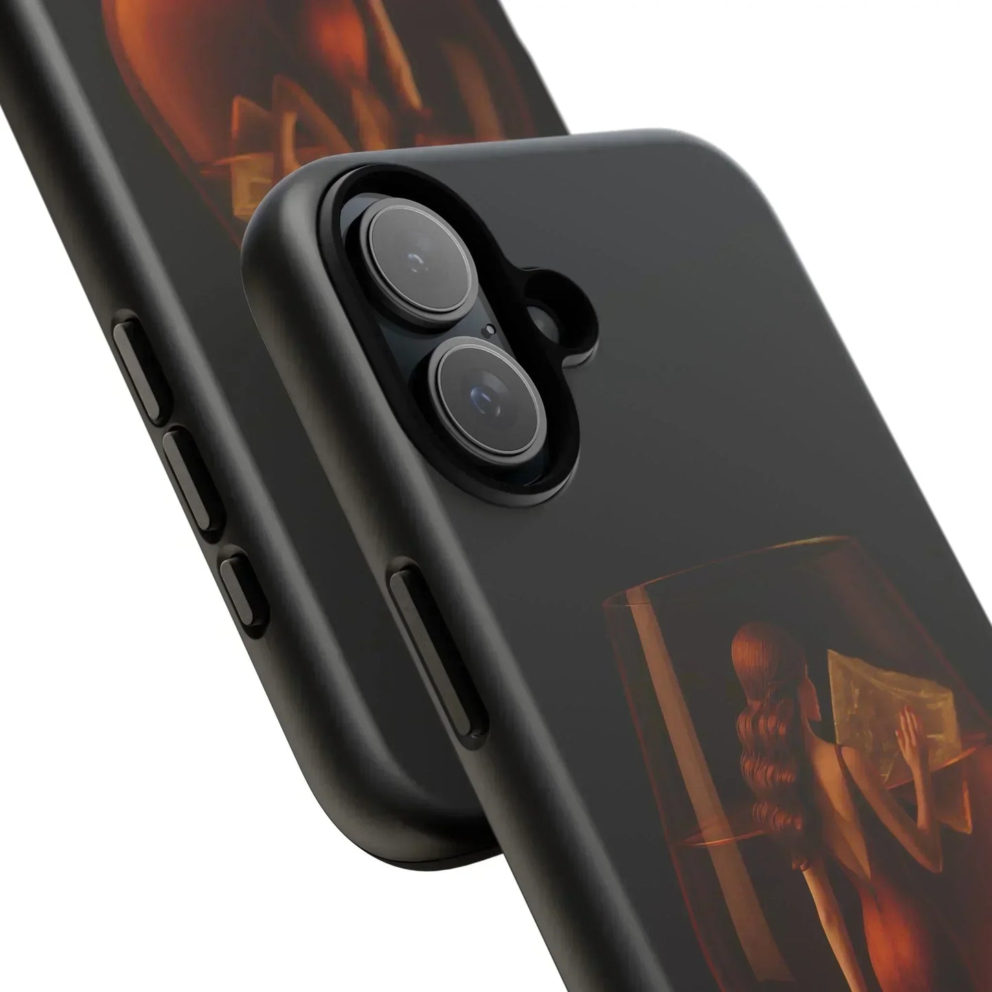 Elegant Midnight Lady Phone Case for iPhone 8-16 and Google Pixel up to 9 Models - KarArmDesign