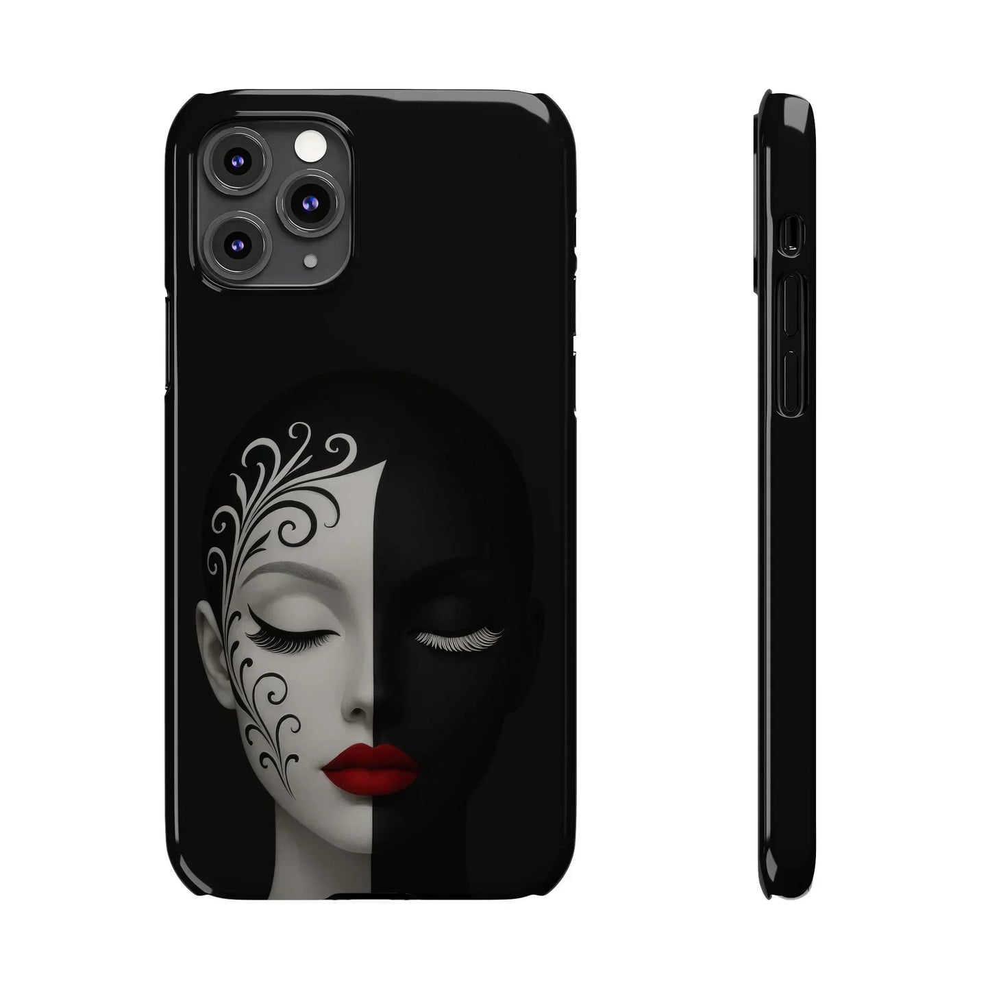 Artistic Head Design Phone Case for iPhone 7-16 Models - KarArmDesign