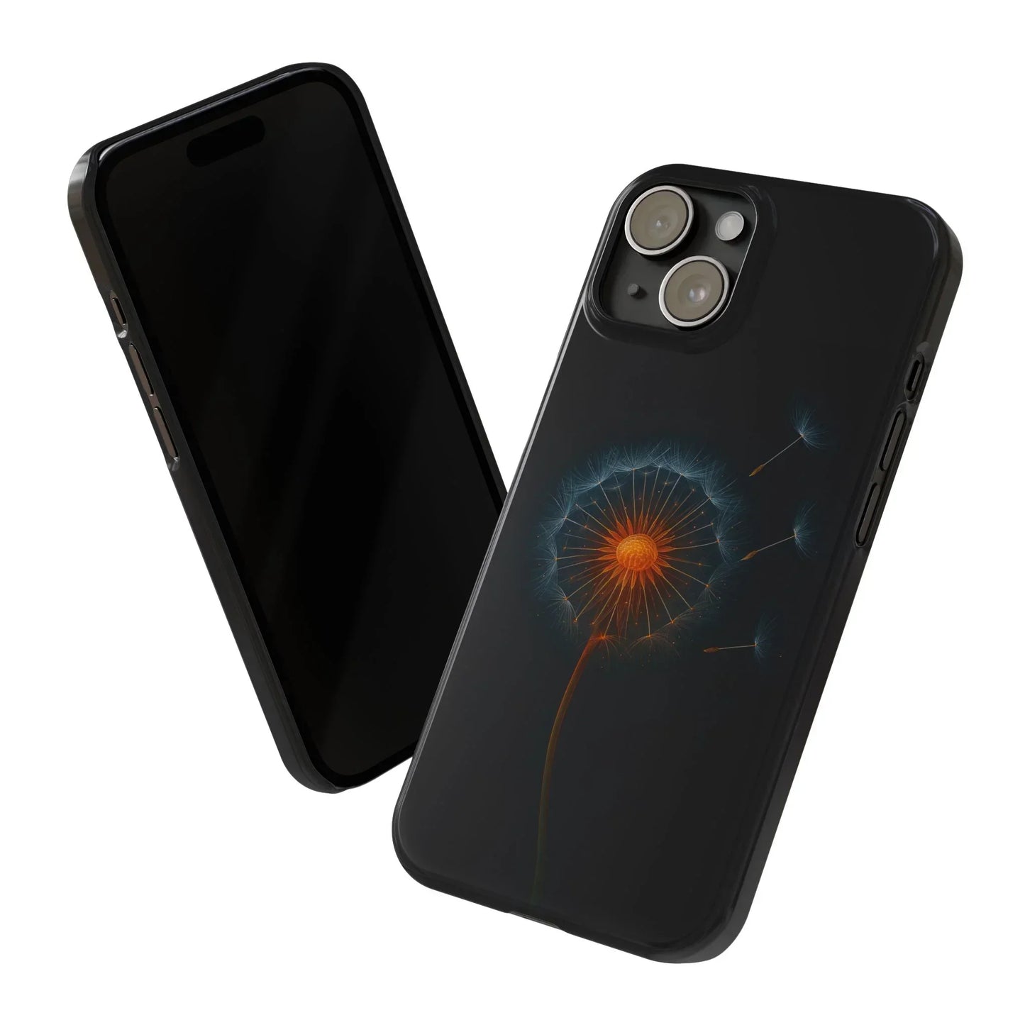 Glowing Dandelion Phone Case for iPhone 7-16 Models - KarArmDesign