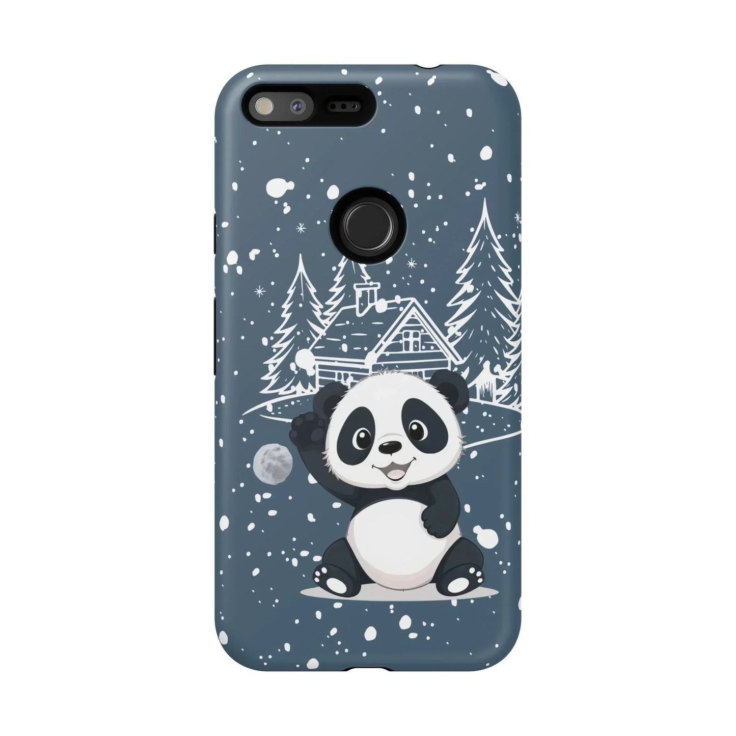 Cute Panda Phone Case for Samsung Galaxy and Google Pixel - KarArmDesign