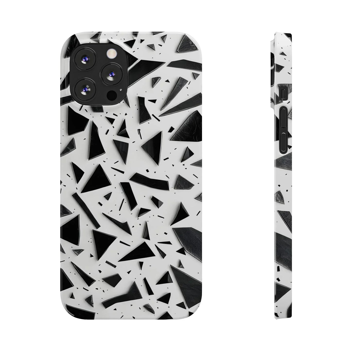Abstract Slim Phone Case for iPhone 7 to 16 Models - KarArmDesign
