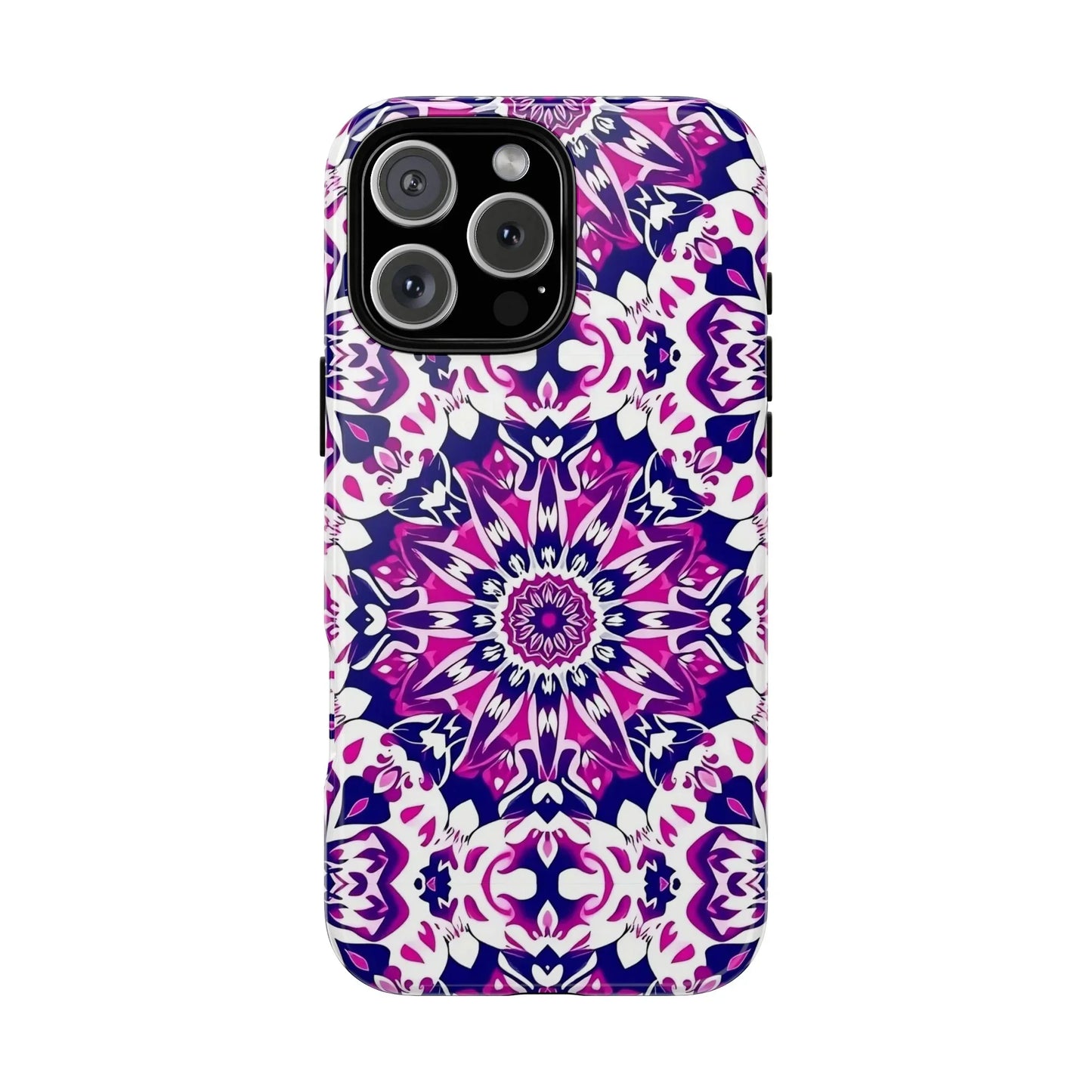 Vibrant Mandala Phone Case – Artistic Protection for iPhone & Galaxy - KarArmDesign