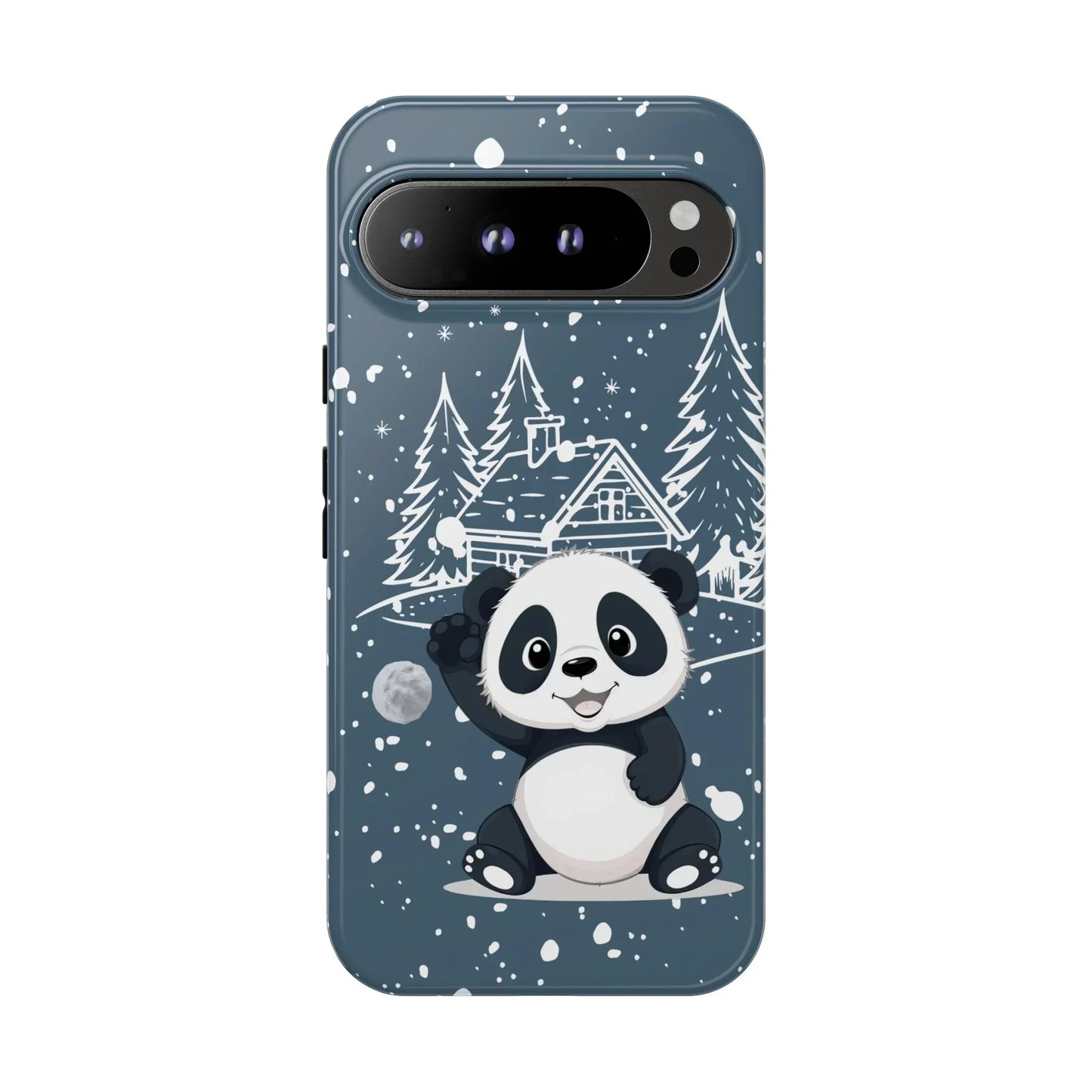 Cute Panda Phone Case for Samsung Galaxy and Google Pixel - KarArmDesign