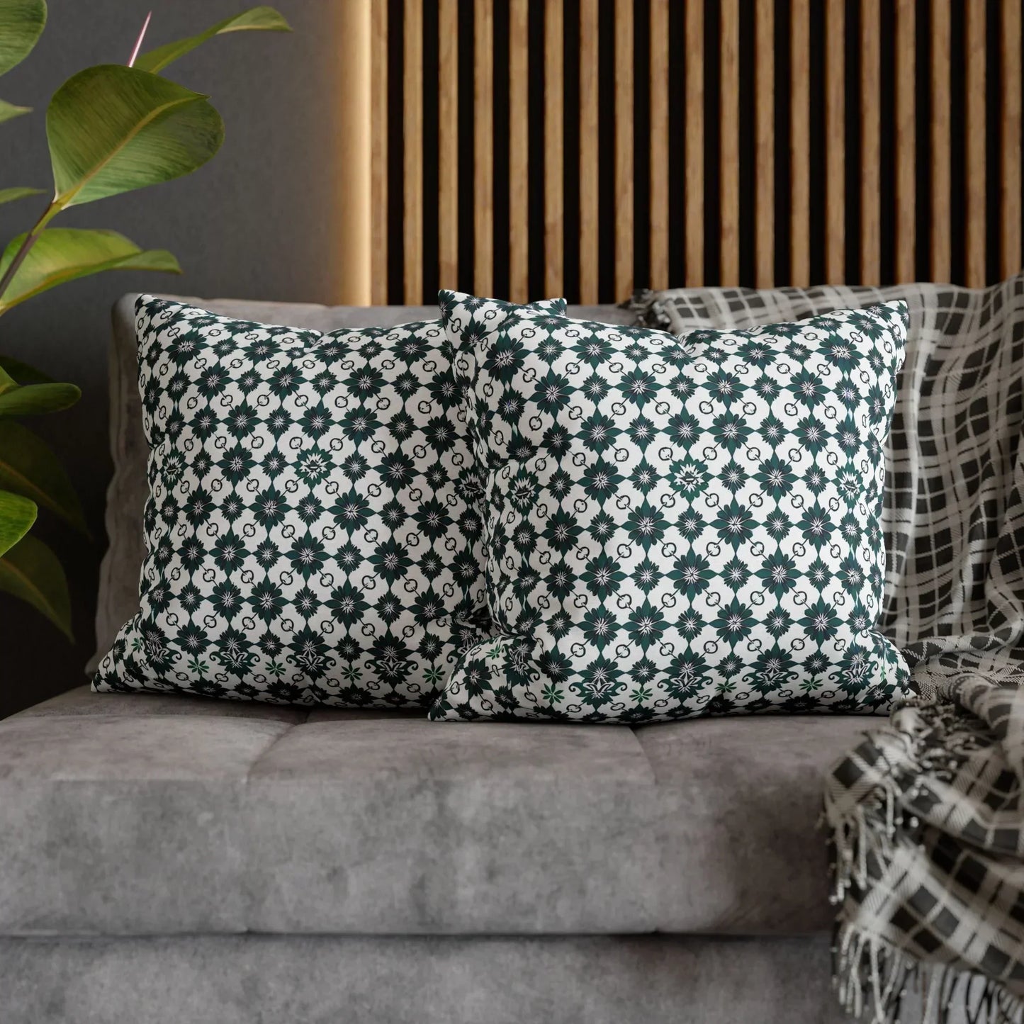 Spun Polyester Square Pillowcase - KarArmDesign