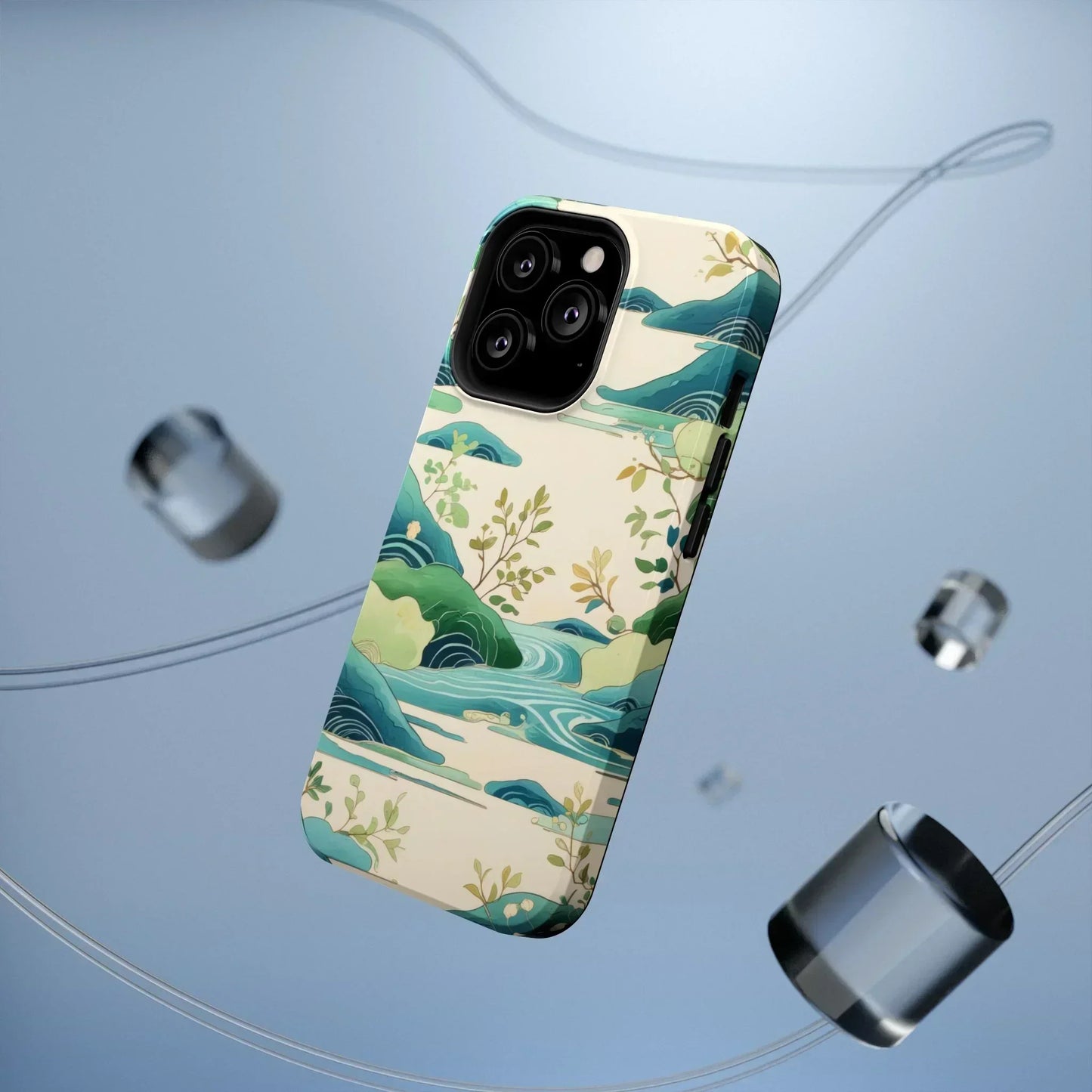 Nature Landscape Phone Case for iPhone 12-16 and Samsung Galaxy S21-S22 Models - KarArmDesign