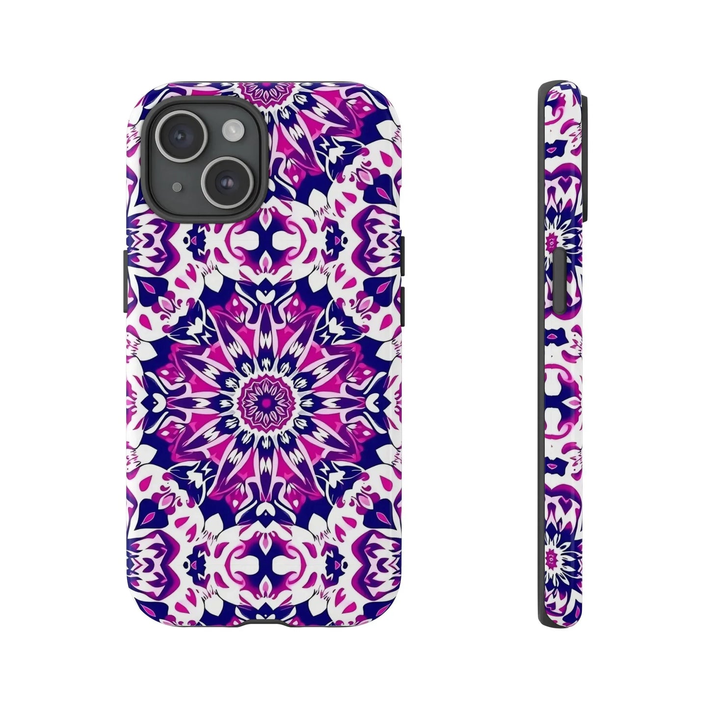Vibrant Mandala Phone Case – Artistic Protection for iPhone & Galaxy - KarArmDesign