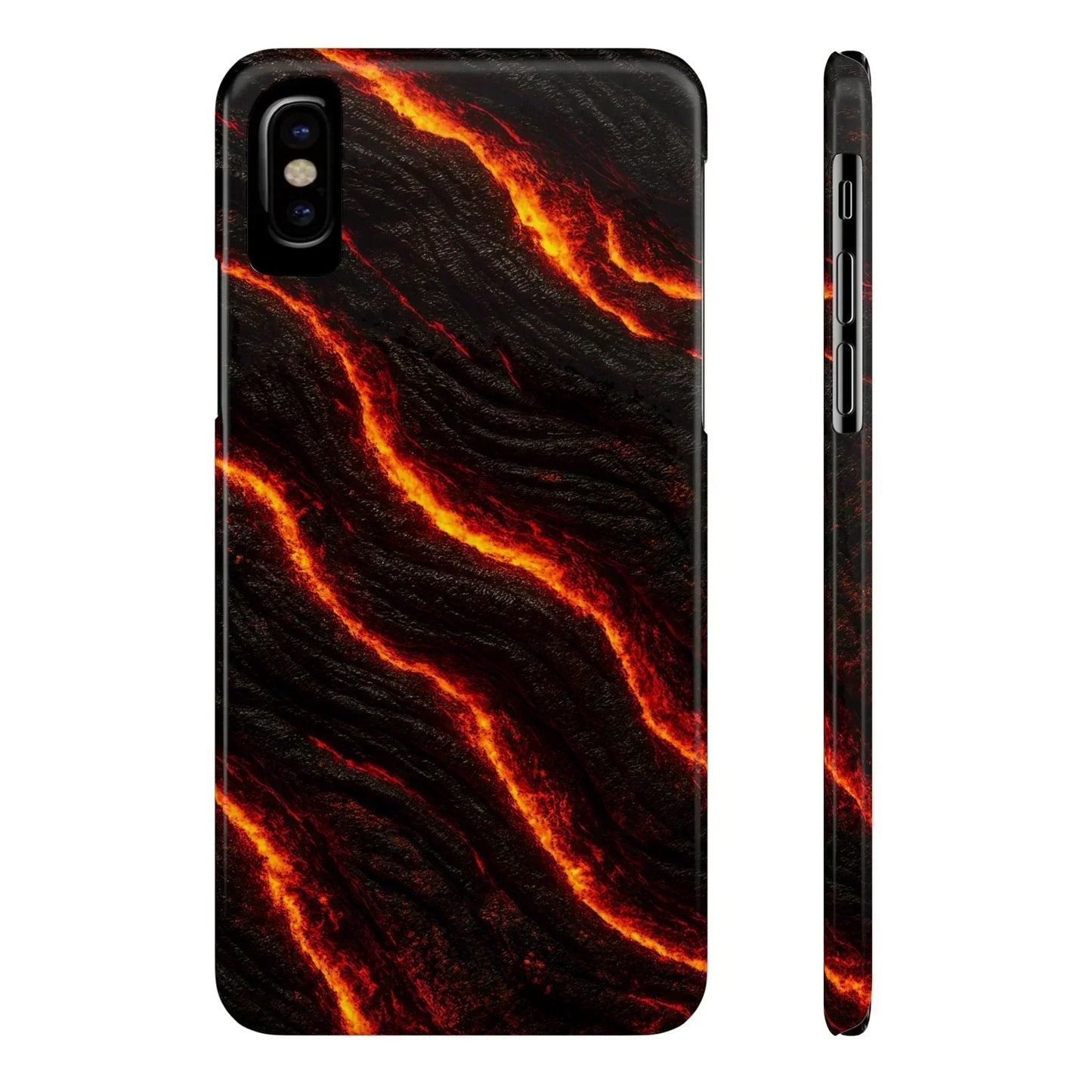 Lava Pulse Phone Case for iPhone 7-17 Models - KarArmDesign