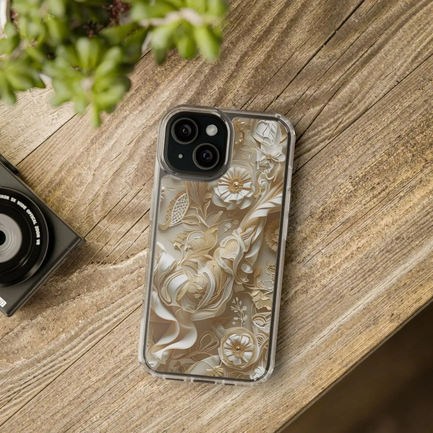 Minimalist Clear Phone Case for iPhone 12-16 and Samsung Galaxy S21 Models - KarArmDesign