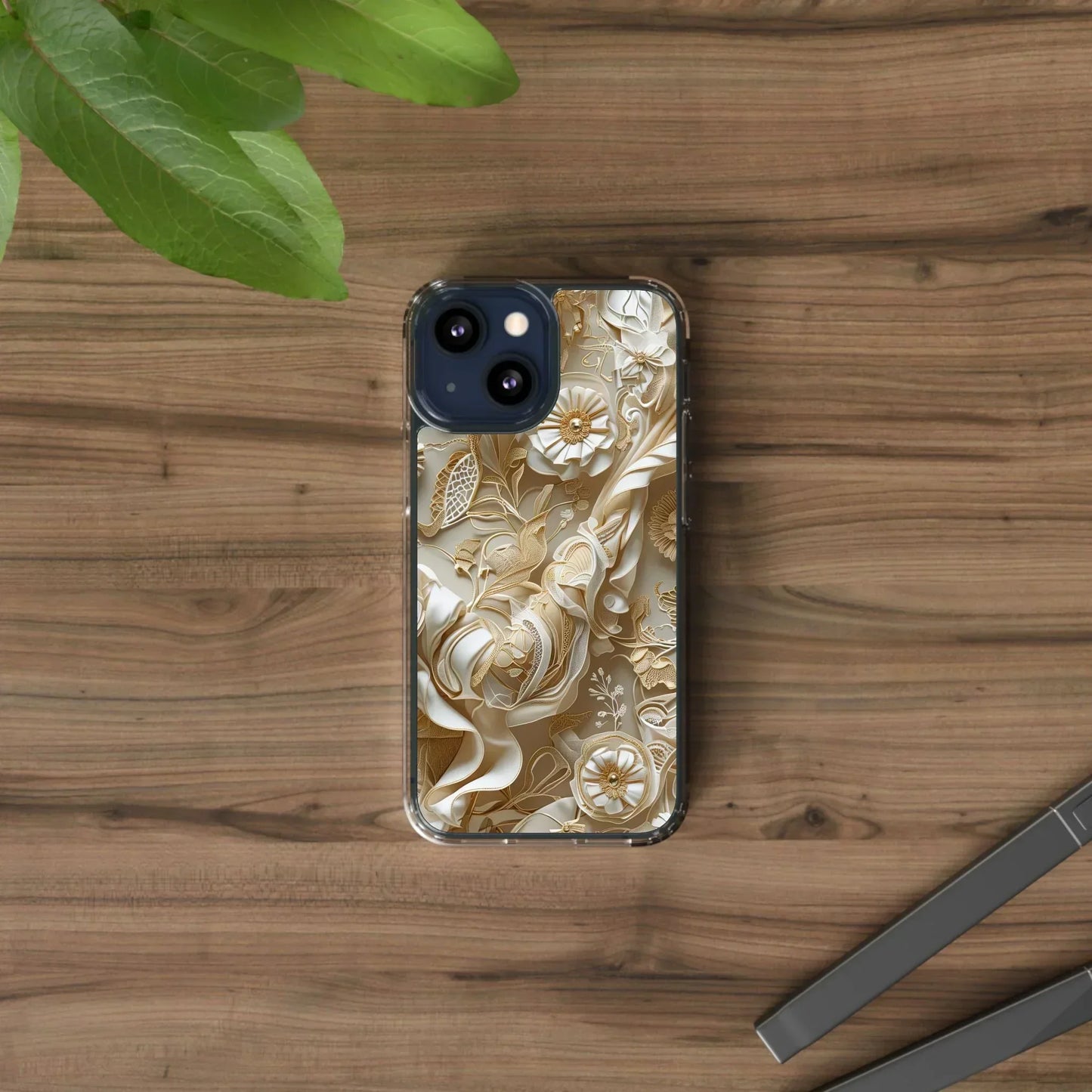Minimalist Clear Phone Case for iPhone 12-16 and Samsung Galaxy S21 Models - KarArmDesign