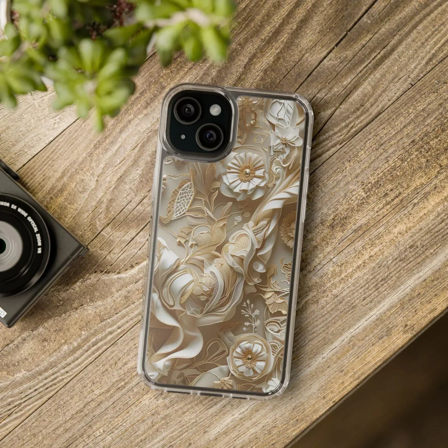 Minimalist Clear Phone Case for iPhone 12-16 and Samsung Galaxy S21 Models - KarArmDesign