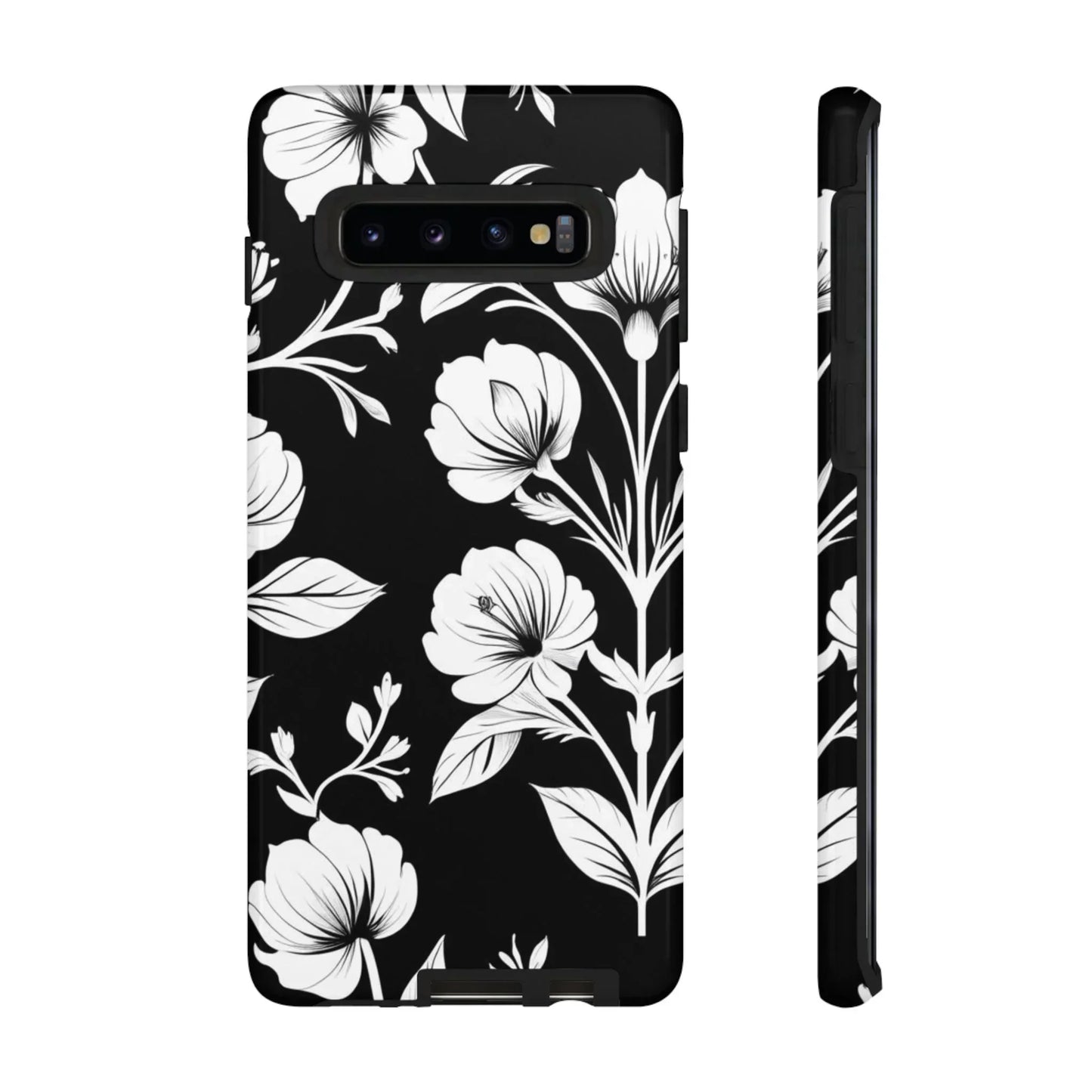 ElegantFloral Phone Case for Samsung Galaxy S10-S25 Models - KarArmDesign