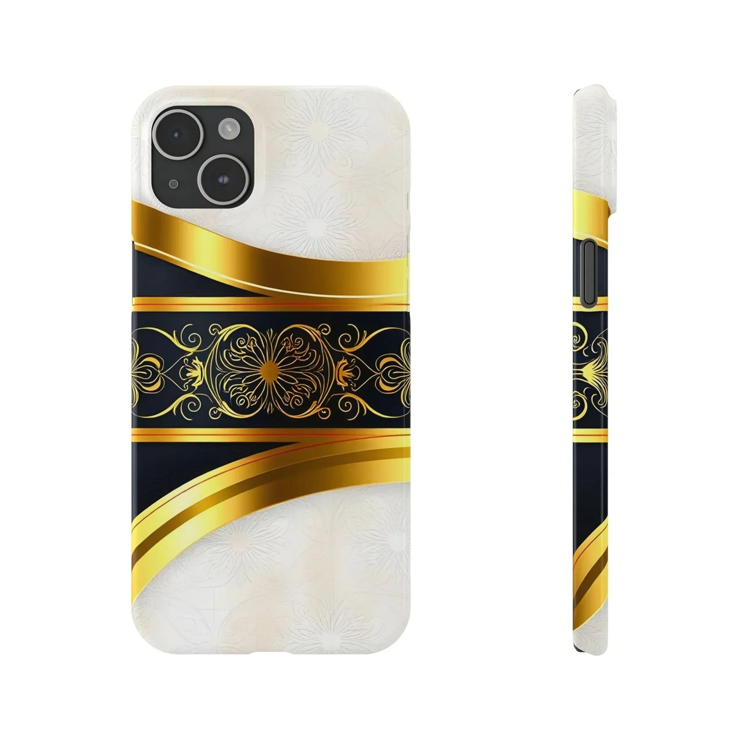 Baroque Gold Floral Phone Case for iPhone and Samsung - KarArmDesign