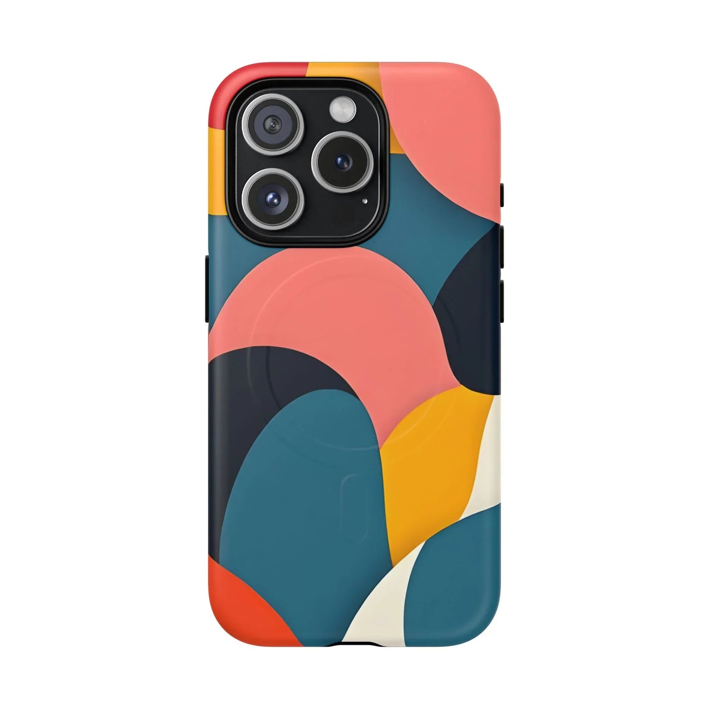 Colorful Abstract Art Phone Case for iPhone 14-16 Models - KarArmDesign