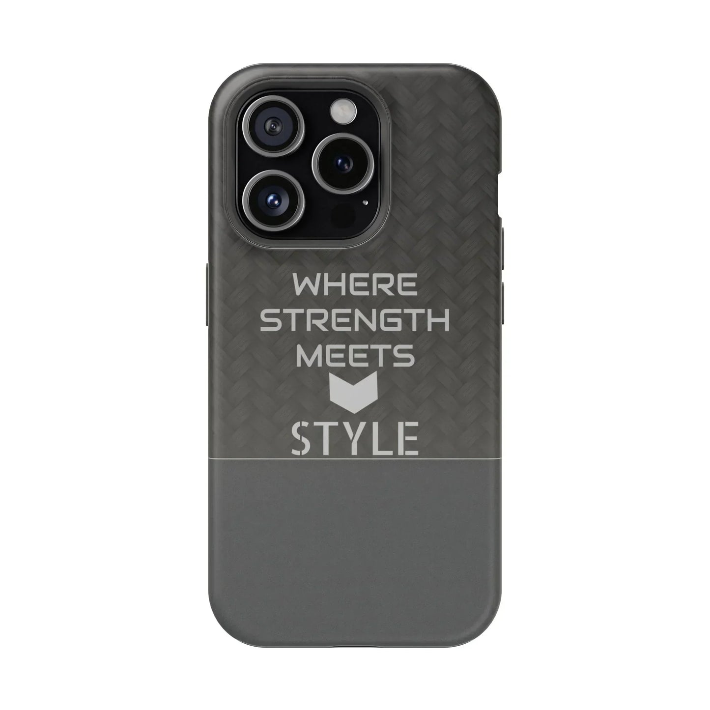 Gray Carbon Phone Case for iPhone 12-16 and Galaxy S21-S22 Models - KarArmDesign