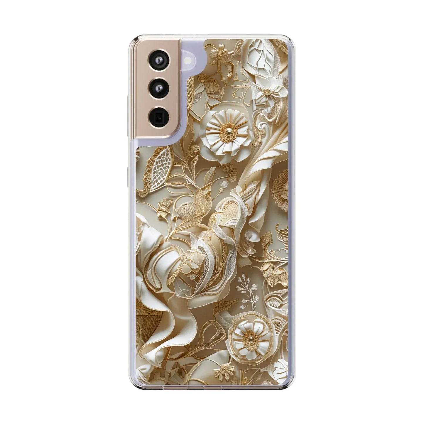 Minimalist Clear Phone Case for iPhone 12-16 and Samsung Galaxy S21 Models - KarArmDesign