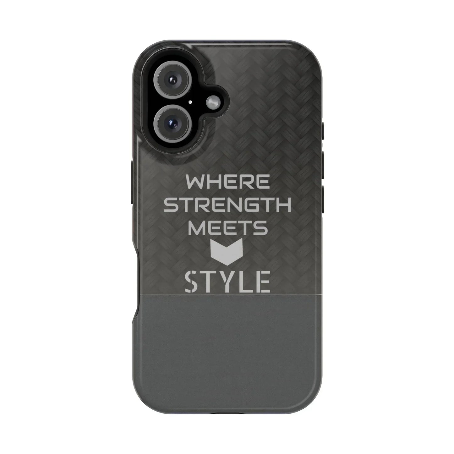 Gray Carbon Phone Case for iPhone 12-16 and Galaxy S21-S22 Models - KarArmDesign