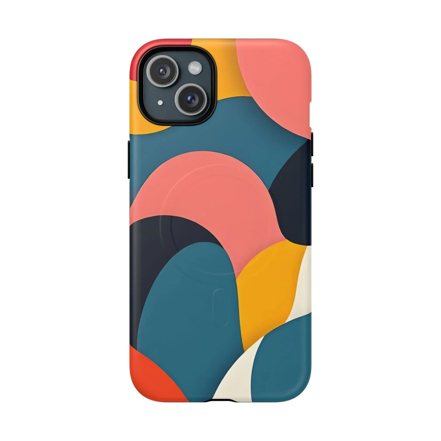 Colorful Abstract Art Phone Case for iPhone 14-16 Models - KarArmDesign