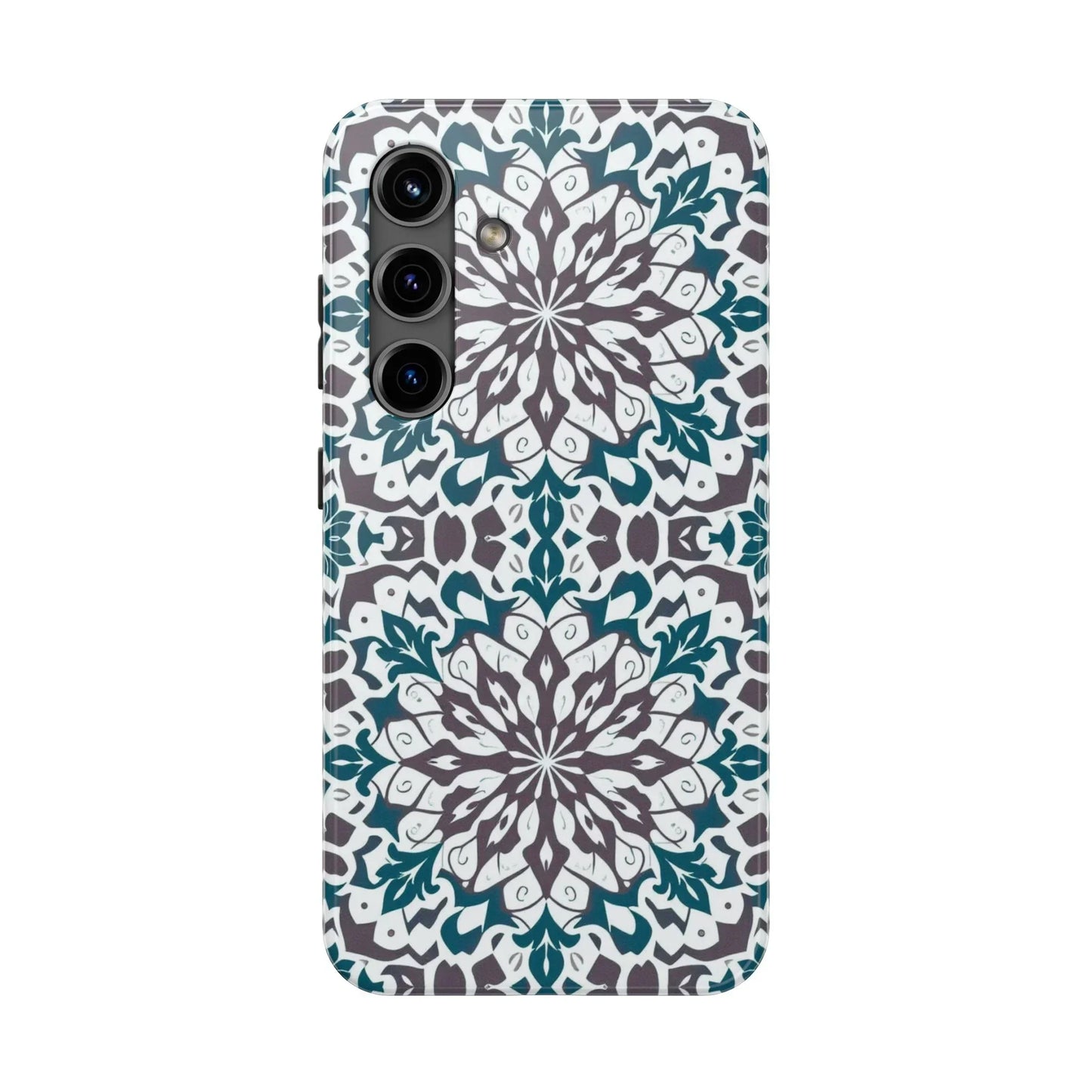 Mandala Phone Case for iPhone 7–16 and Galaxy S21–S24 Models - KarArmDesign
