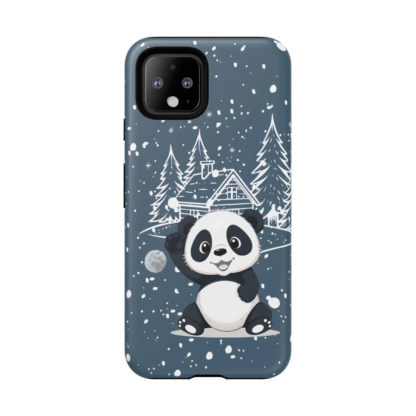 Cute Panda Phone Case for Samsung Galaxy and Google Pixel - KarArmDesign