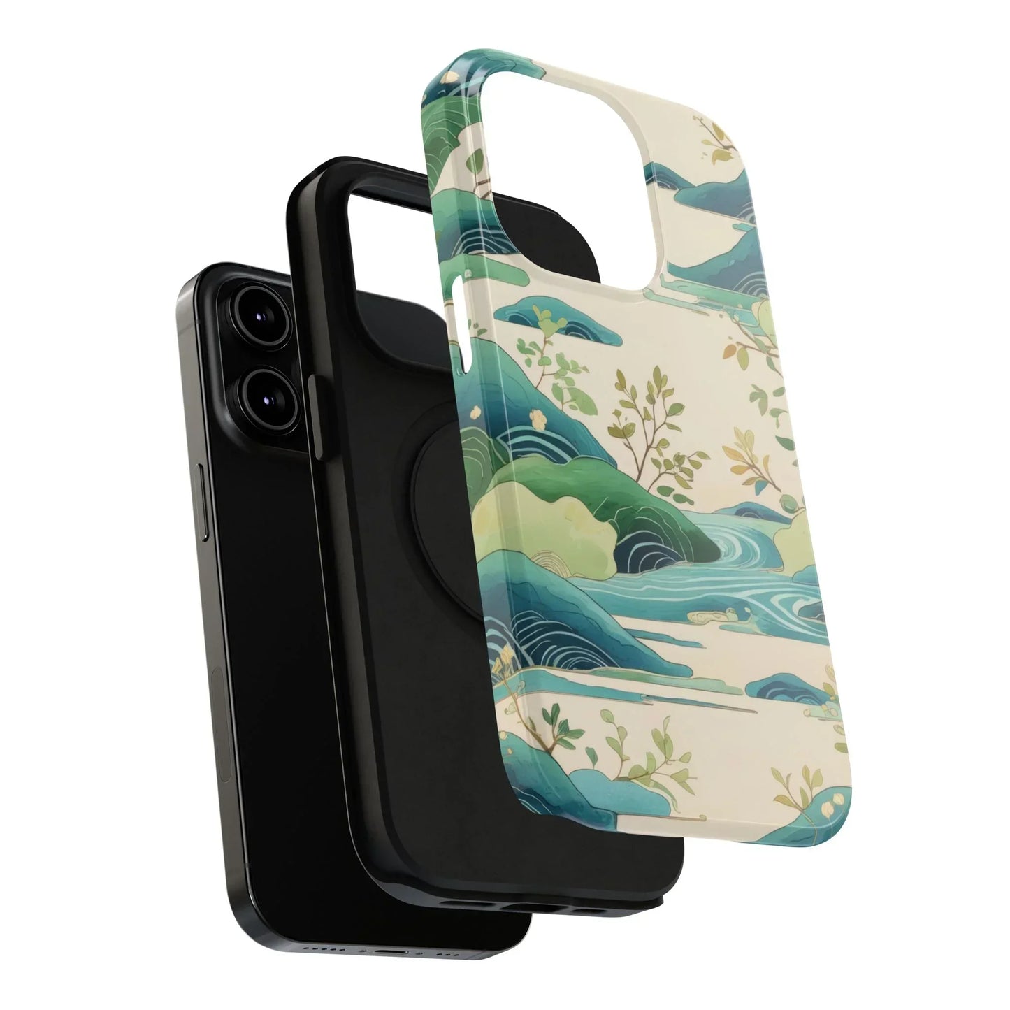 Nature Landscape Phone Case for iPhone 12-16 and Samsung Galaxy S21-S22 Models - KarArmDesign