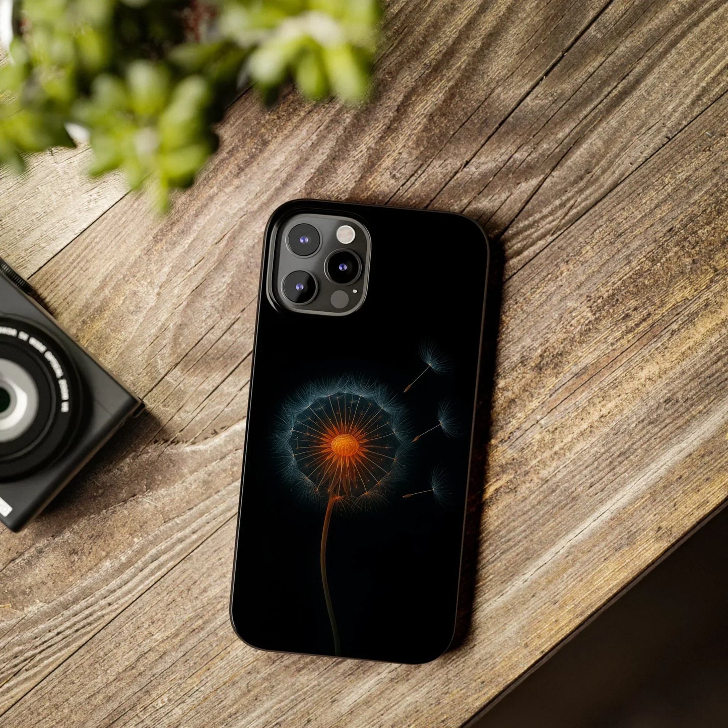 Glowing Dandelion Phone Case for iPhone 7-16 Models - KarArmDesign