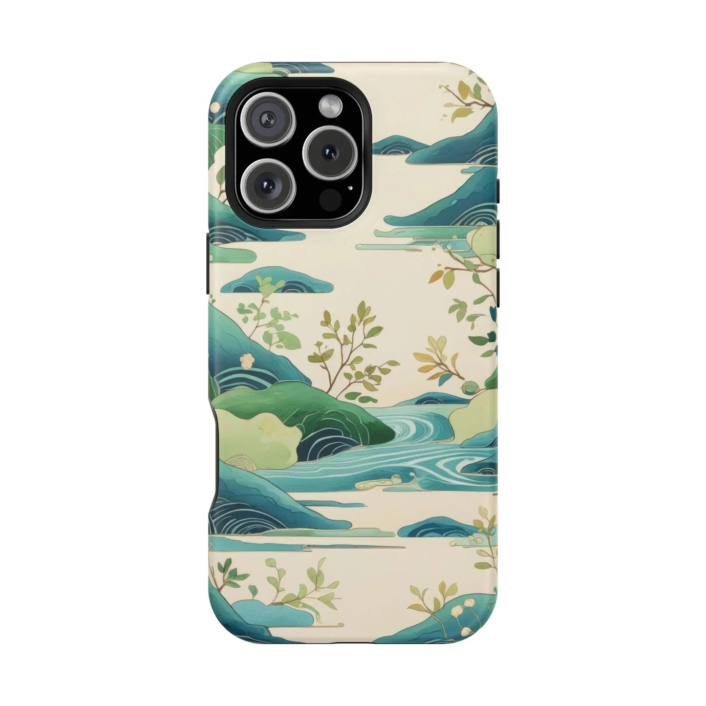 Nature Landscape Phone Case for iPhone 12-16 and Samsung Galaxy S21-S22 Models - KarArmDesign