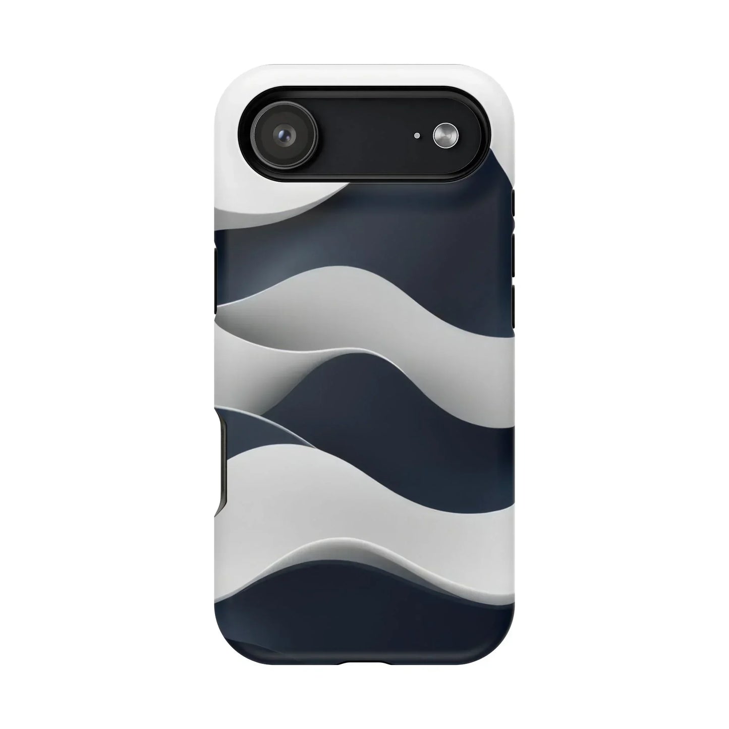 Ocean Flow Phone Case for iPhone 11-17 and Samsung Galaxy S21-S22 Models - KARARMDESIGN