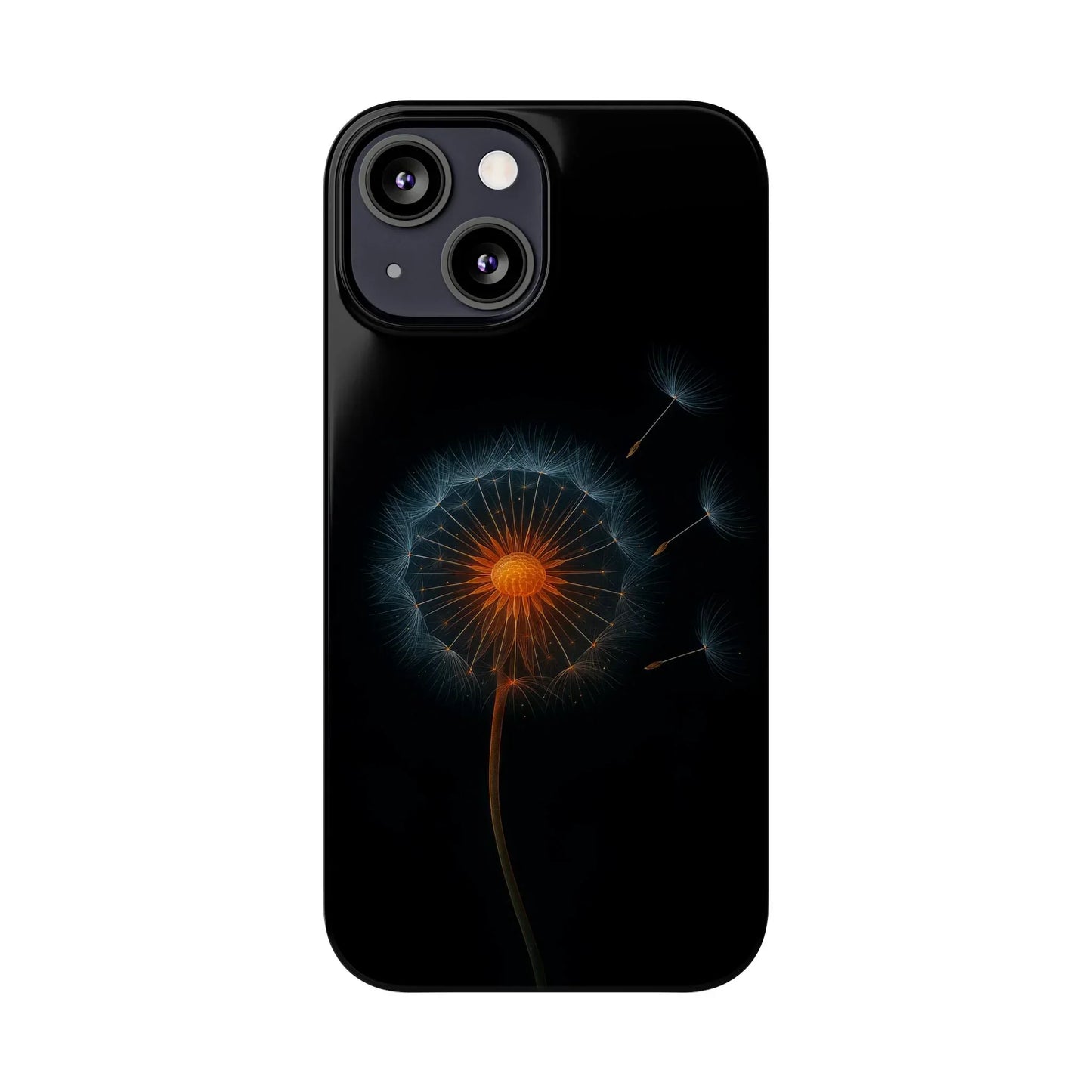 Glowing Dandelion Phone Case for iPhone 7-16 Models - KarArmDesign