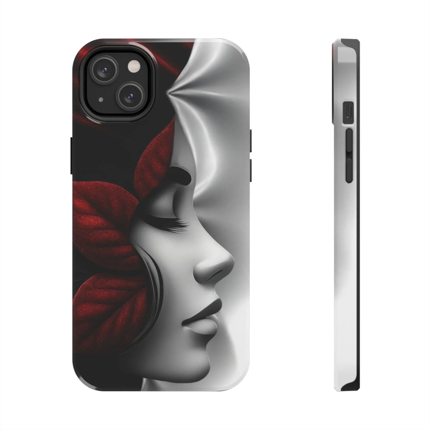 Whispered Grace Phone Case for iPhone 7-17 and Samsung Galaxy S21-S25 Models - KarArmDesign