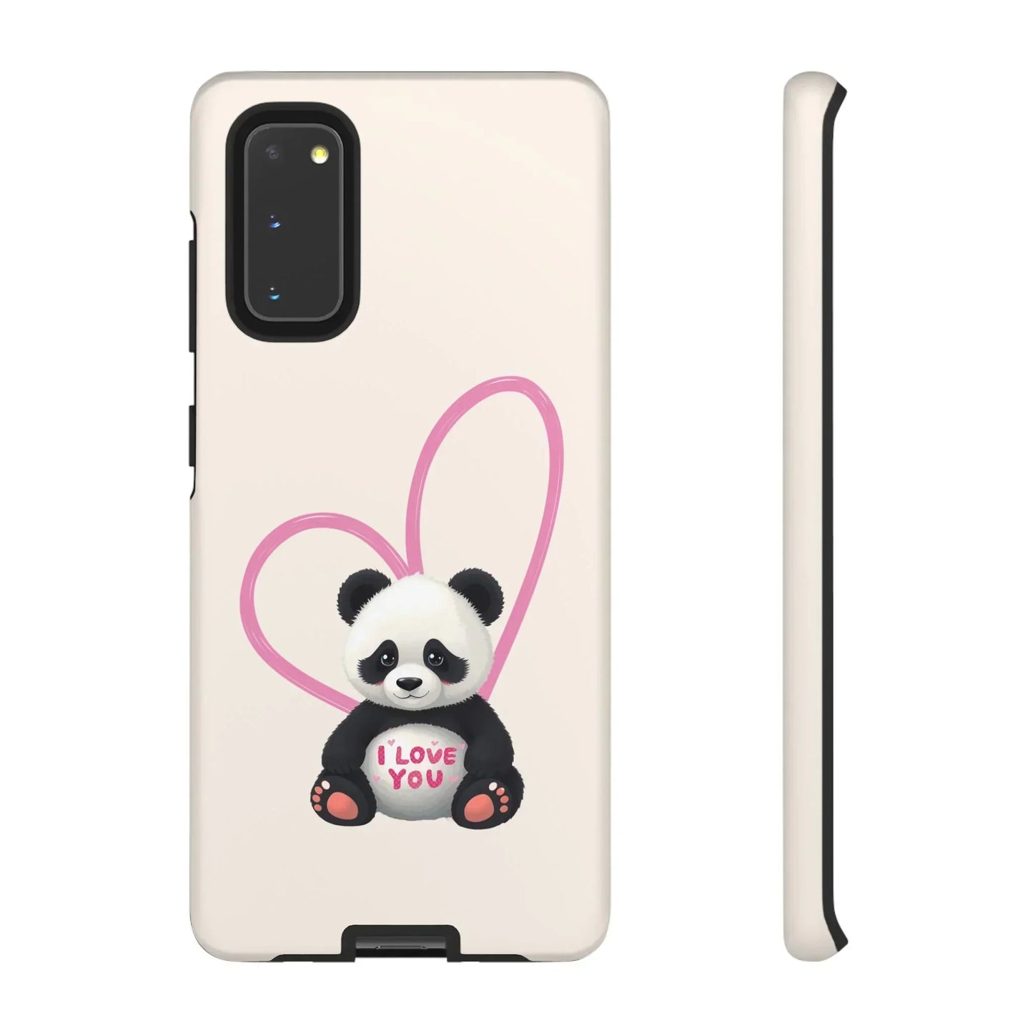 Adorable Panda Phone Case for Samsung Galaxy S10-S25 Models - KarArmDesign