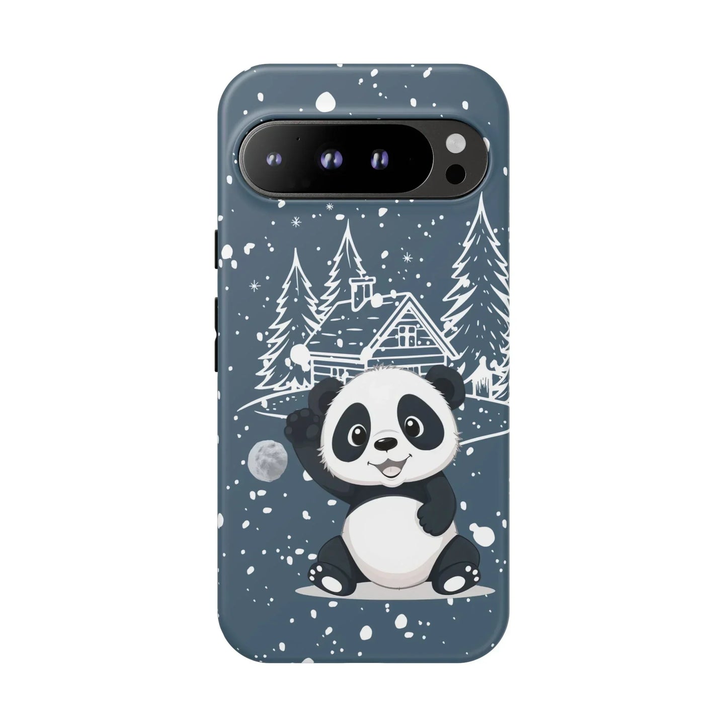 Cute Panda Phone Case for Samsung Galaxy and Google Pixel - KarArmDesign
