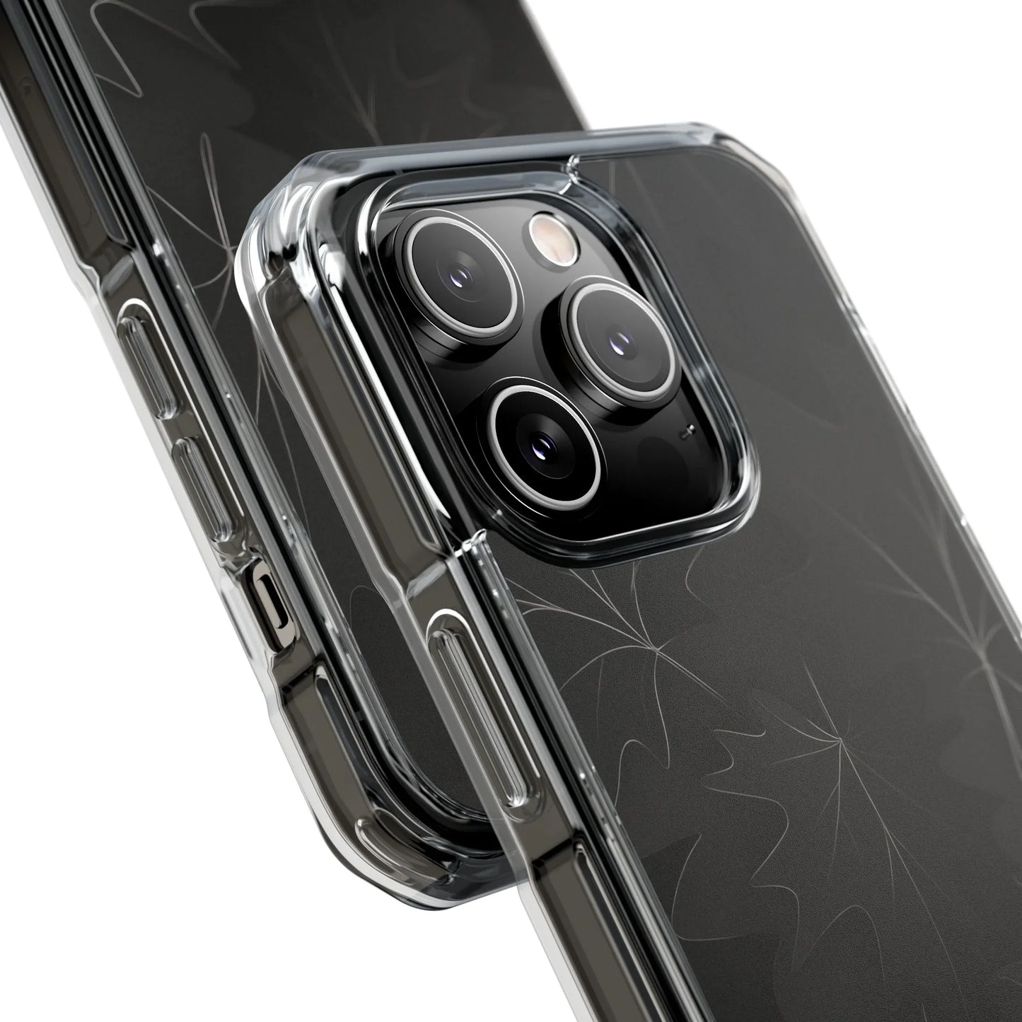 Botanical Noir Phone Case for iPhone 14-16 Models - KarArmDesign