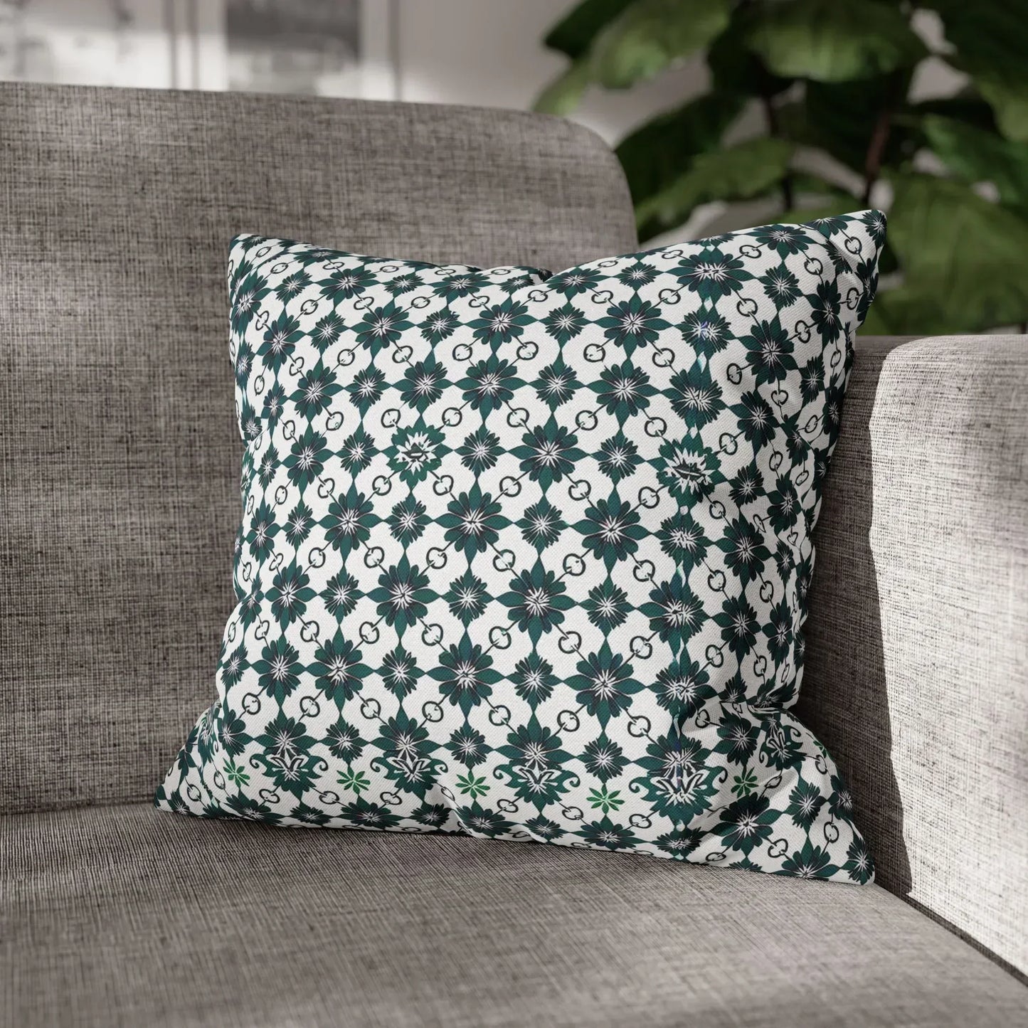 Spun Polyester Square Pillowcase - KarArmDesign