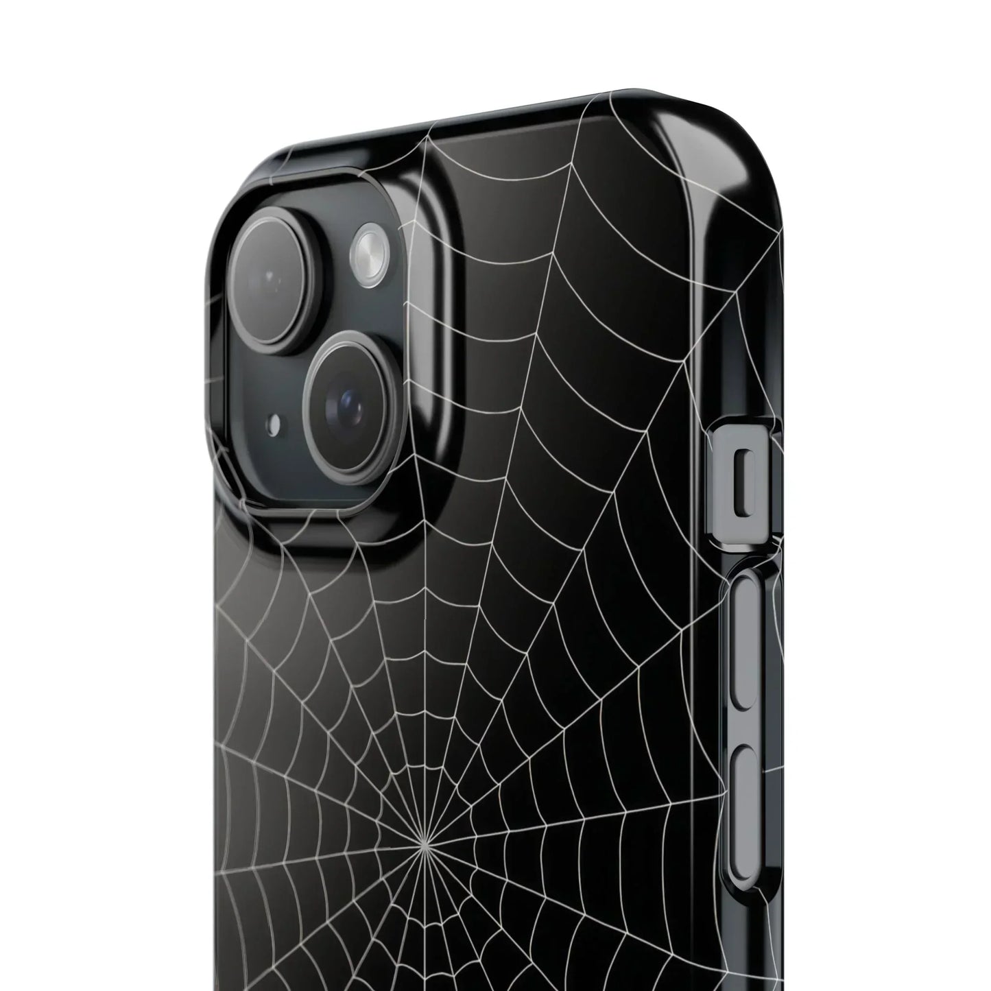 Spider Web Phone Case Slim Cases for iPhone 12-16 Models - KarArmDesign