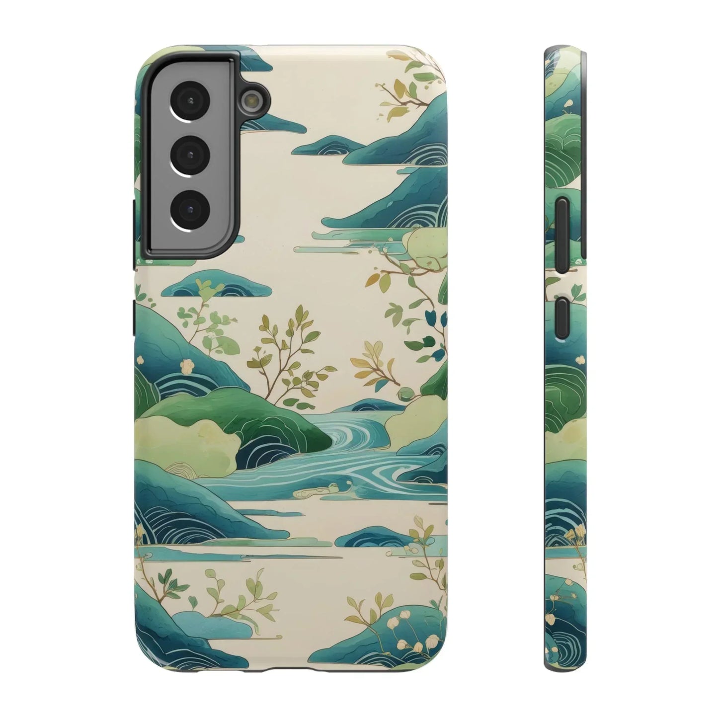 Nature Landscape Phone Case for iPhone 12-16 and Samsung Galaxy S21-S22 Models - KarArmDesign