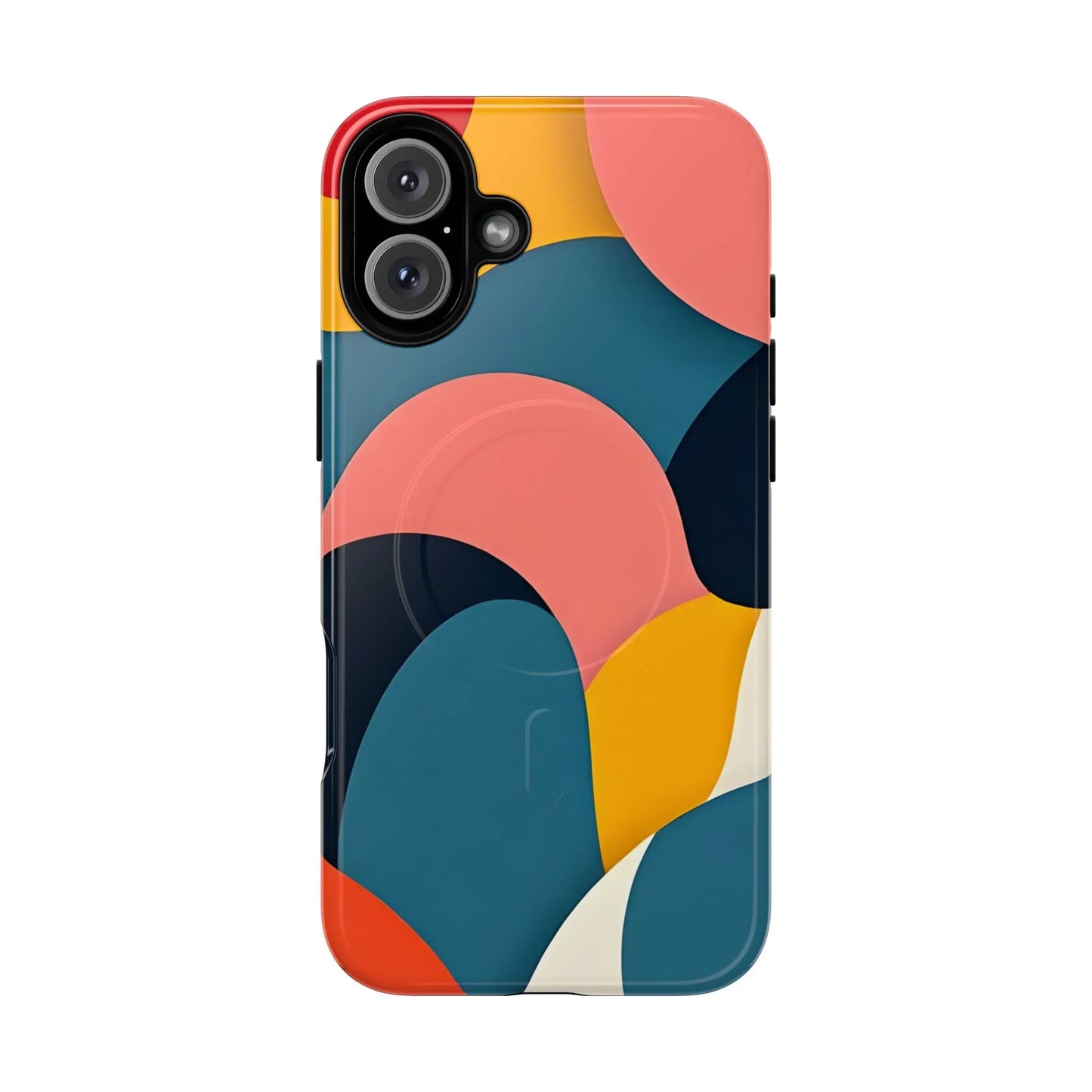 Colorful Abstract Art Phone Case for iPhone 14-16 Models - KarArmDesign
