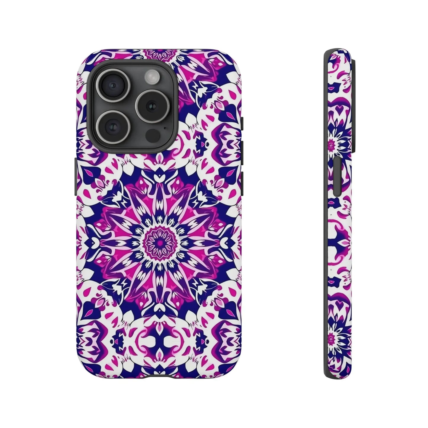 Vibrant Mandala Phone Case – Artistic Protection for iPhone & Galaxy - KarArmDesign