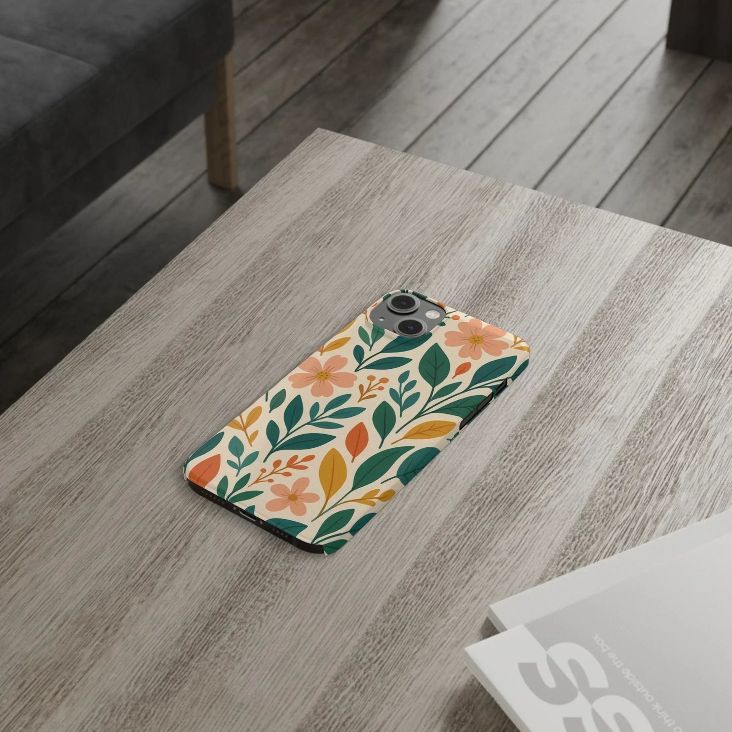 Floral Harmony Phone Case for iPhone 7-16 Models - KarArmDesign