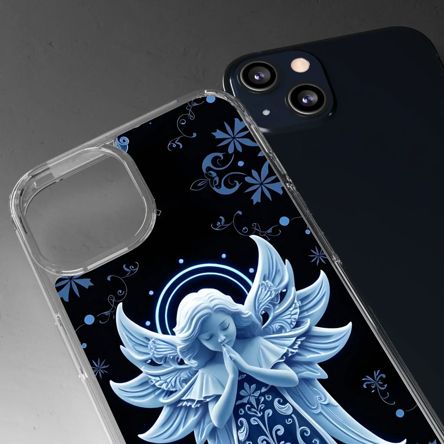 Divine Angel Prayer Design Phone Case for iPhone 12-16 Models - KarArmDesign