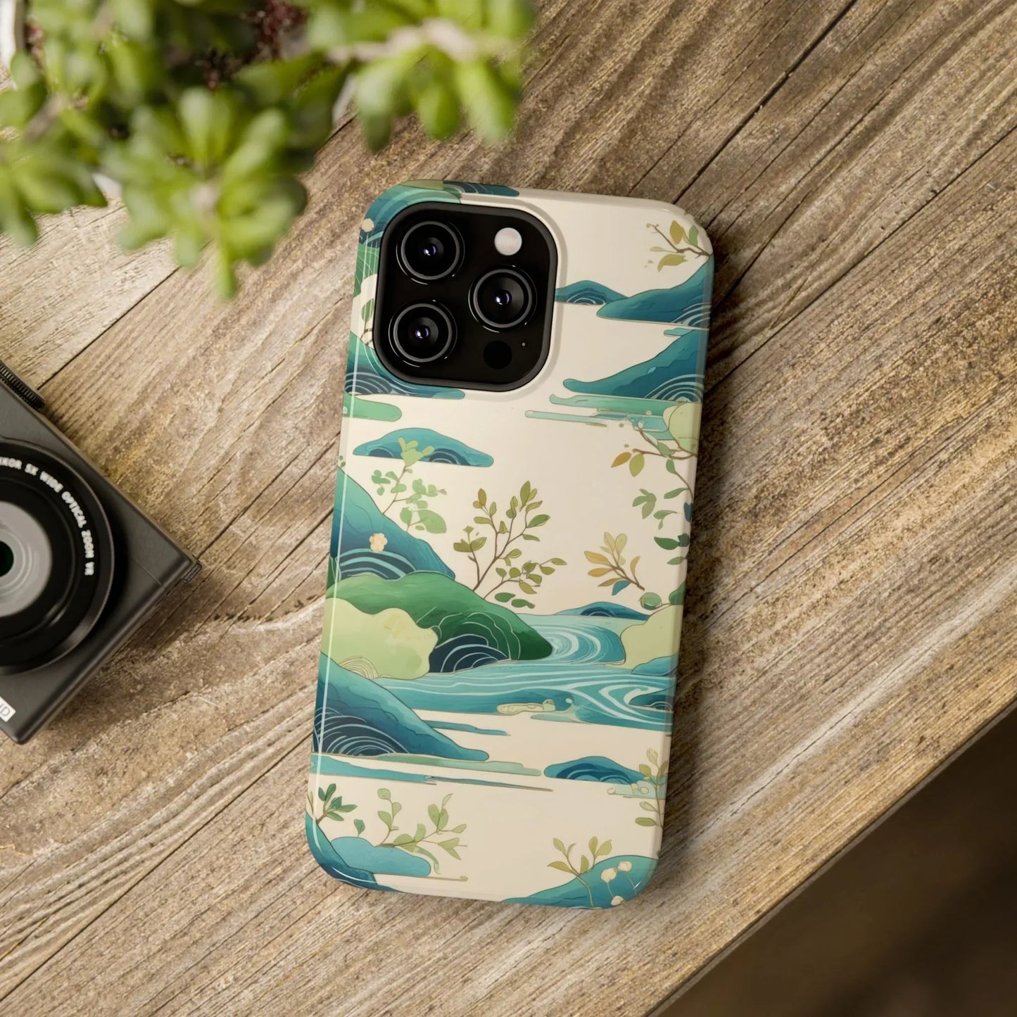 Nature Landscape Phone Case for iPhone 12-16 and Samsung Galaxy S21-S22 Models - KarArmDesign