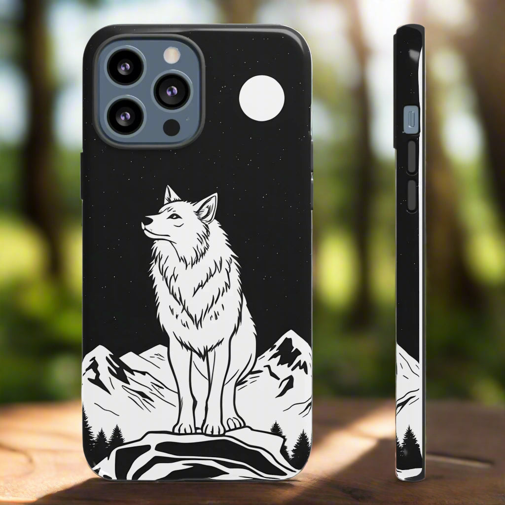 Majestic Wolf Phone Case for iPhone and Samsung Galaxy - KarArmDesign