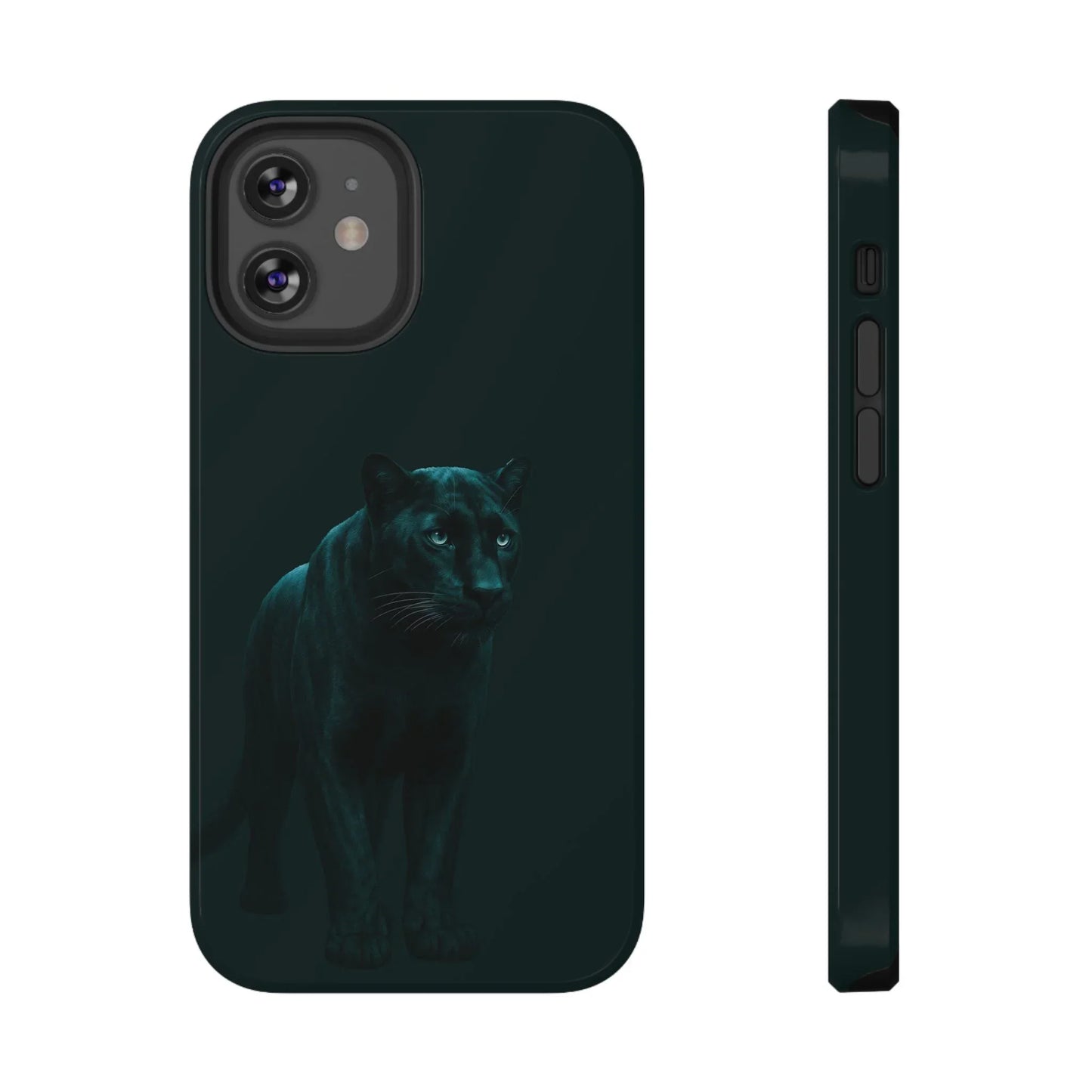 Black Panther Phone Case for iPhone 12-16 and Samsung Galaxy S21-S22 Models - KarArmDesign