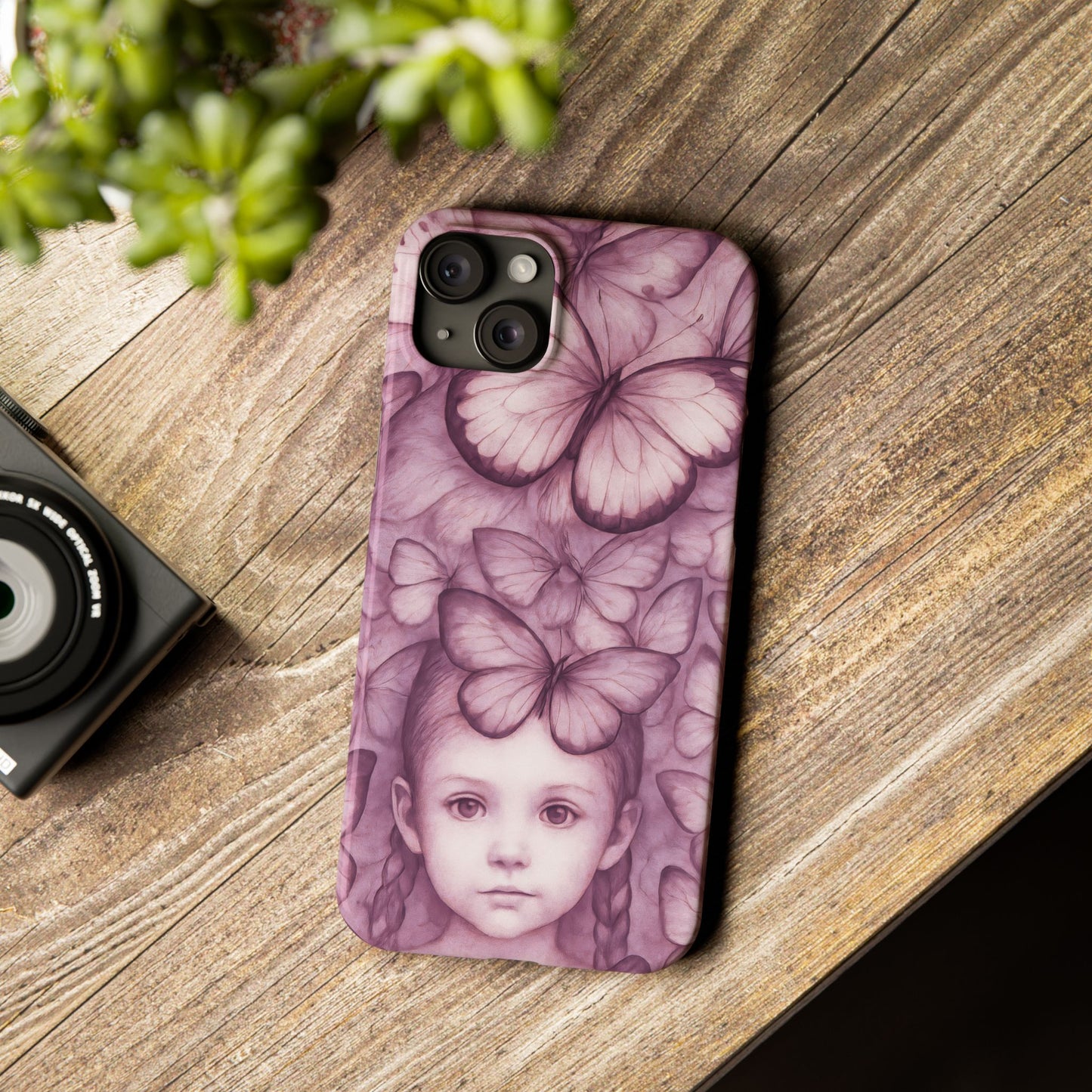 Mystic Girl Phone Case for iPhone 7-17 Models