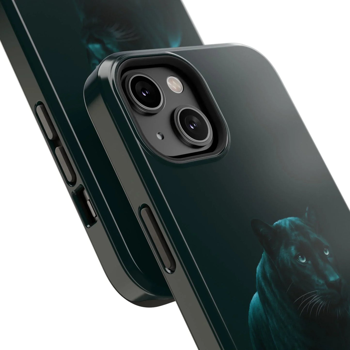 Black Panther Phone Case for iPhone 12-16 and Samsung Galaxy S21-S22 Models - KarArmDesign