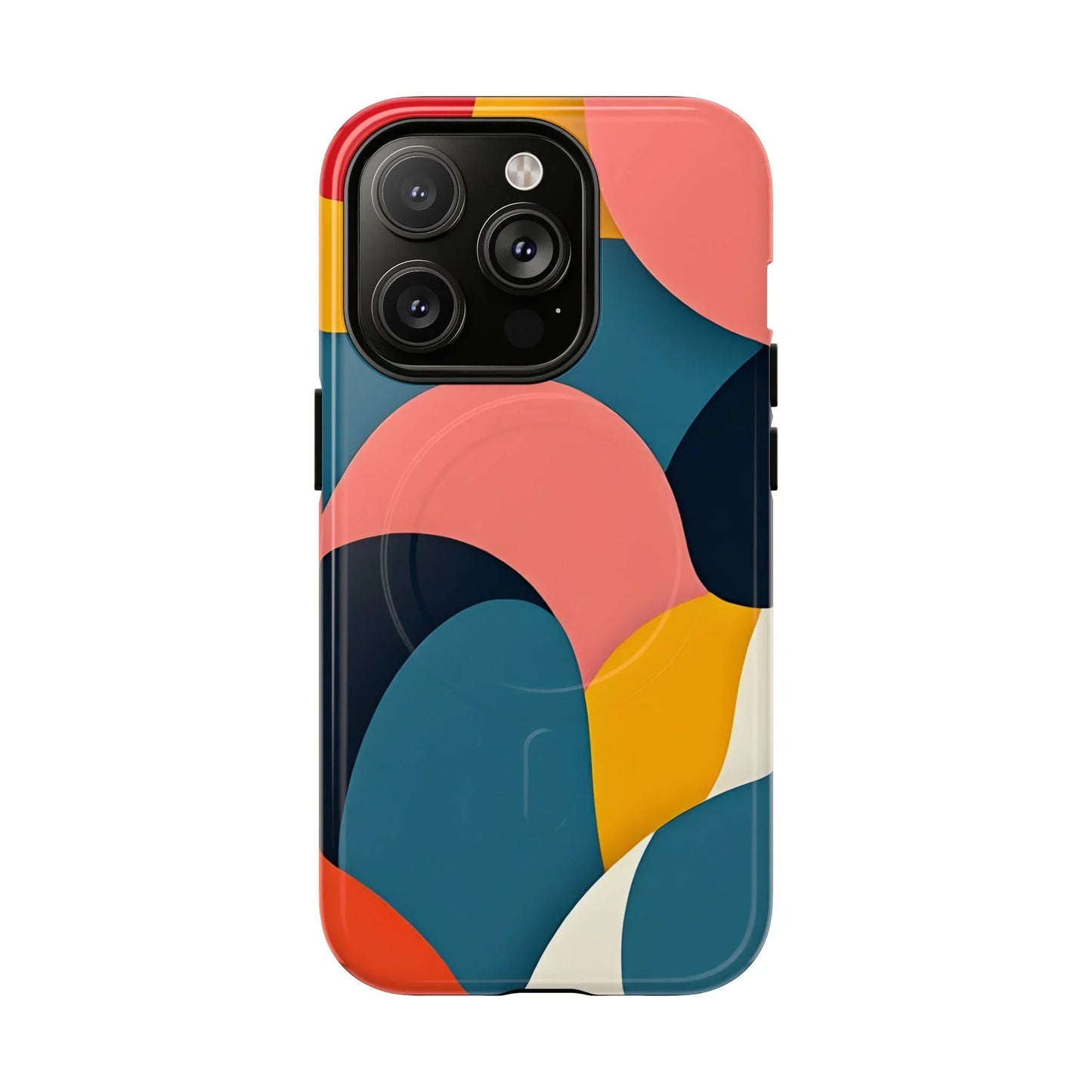 Colorful Abstract Art Phone Case for iPhone 14-16 Models - KarArmDesign