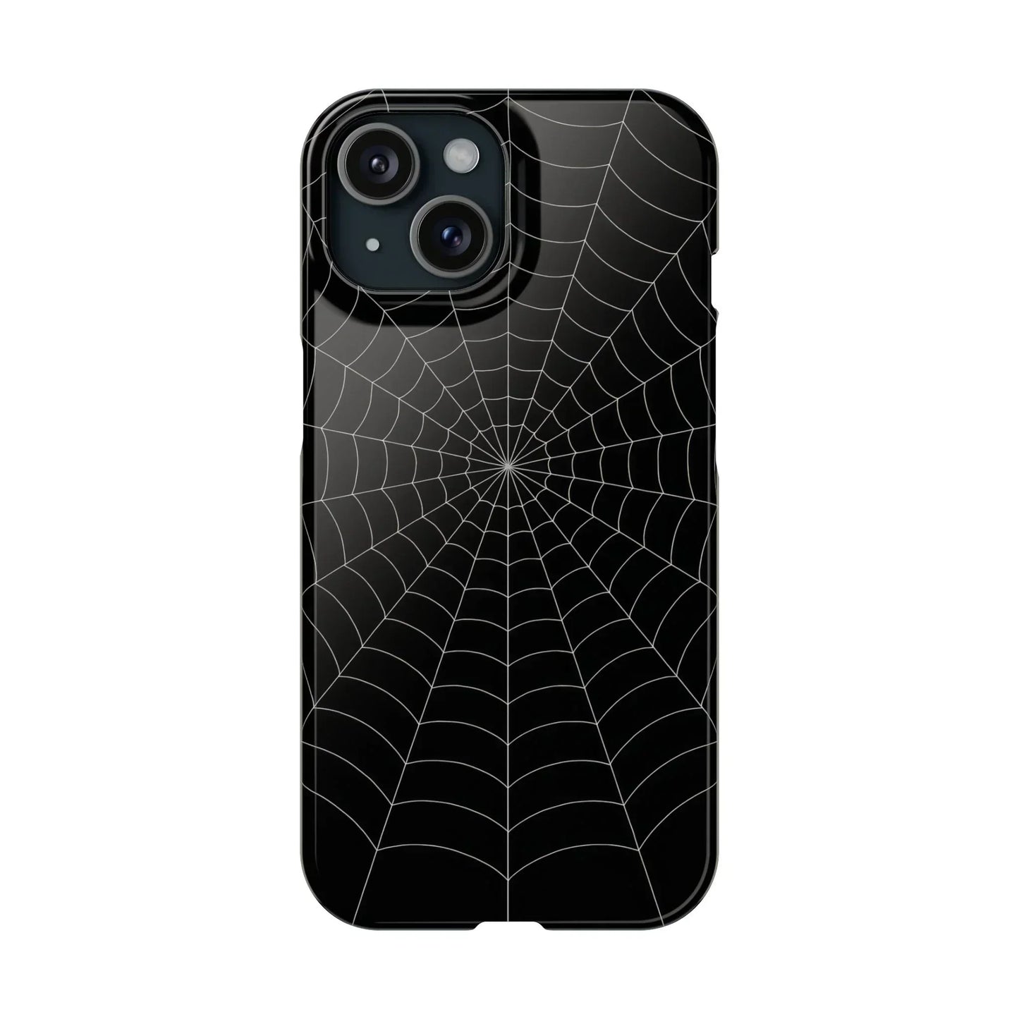 Spider Web Phone Case Slim Cases for iPhone 12-16 Models - KarArmDesign