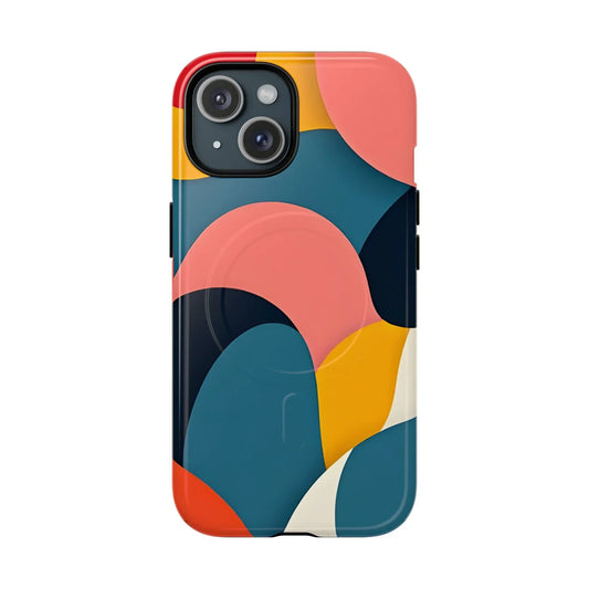 Colorful Abstract Art Phone Case for iPhone 14-16 Models - KarArmDesign