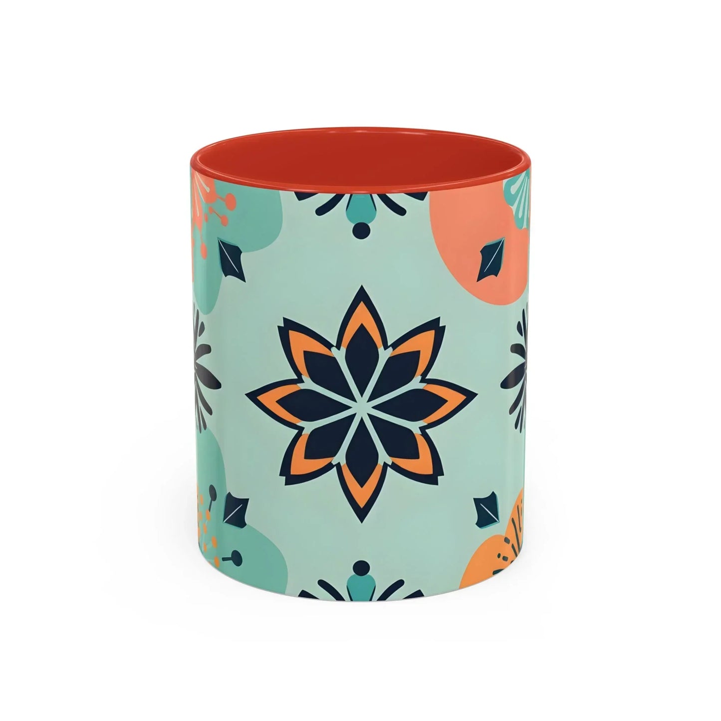 Floral Ornament Coffee Mug – 11oz - KarArmDesign