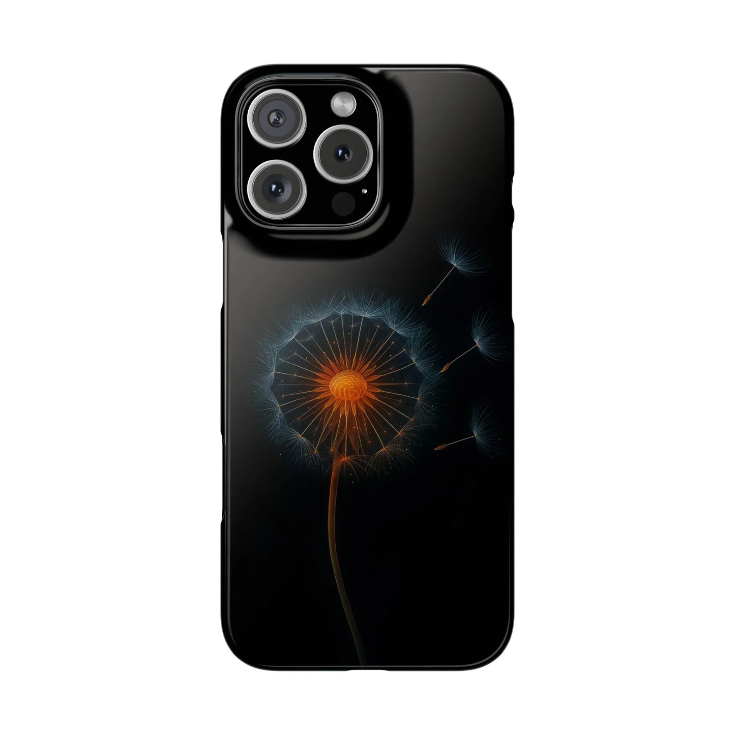 Glowing Dandelion Phone Case for iPhone 7-16 Models - KarArmDesign