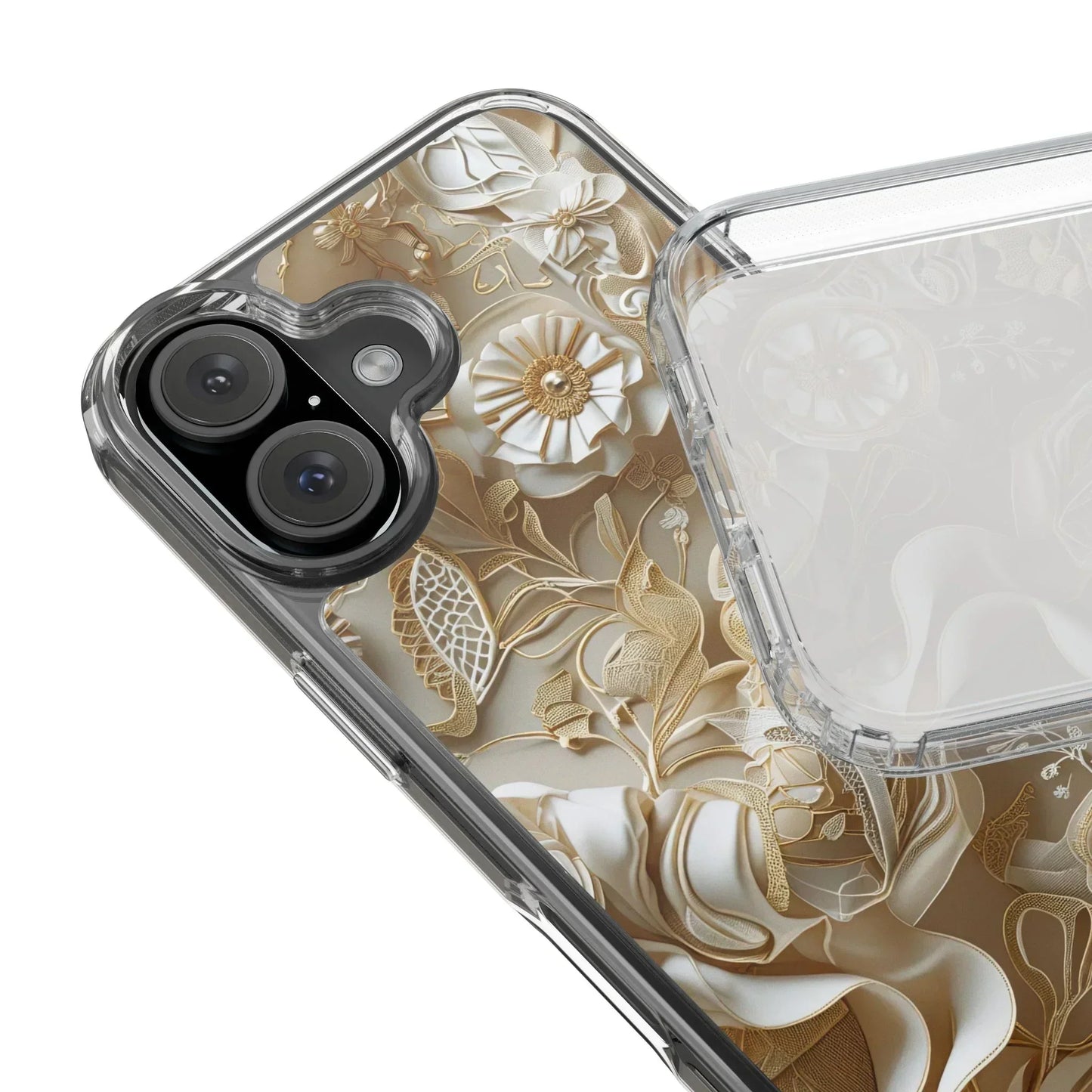 Minimalist Clear Phone Case for iPhone 12-16 and Samsung Galaxy S21 Models - KarArmDesign
